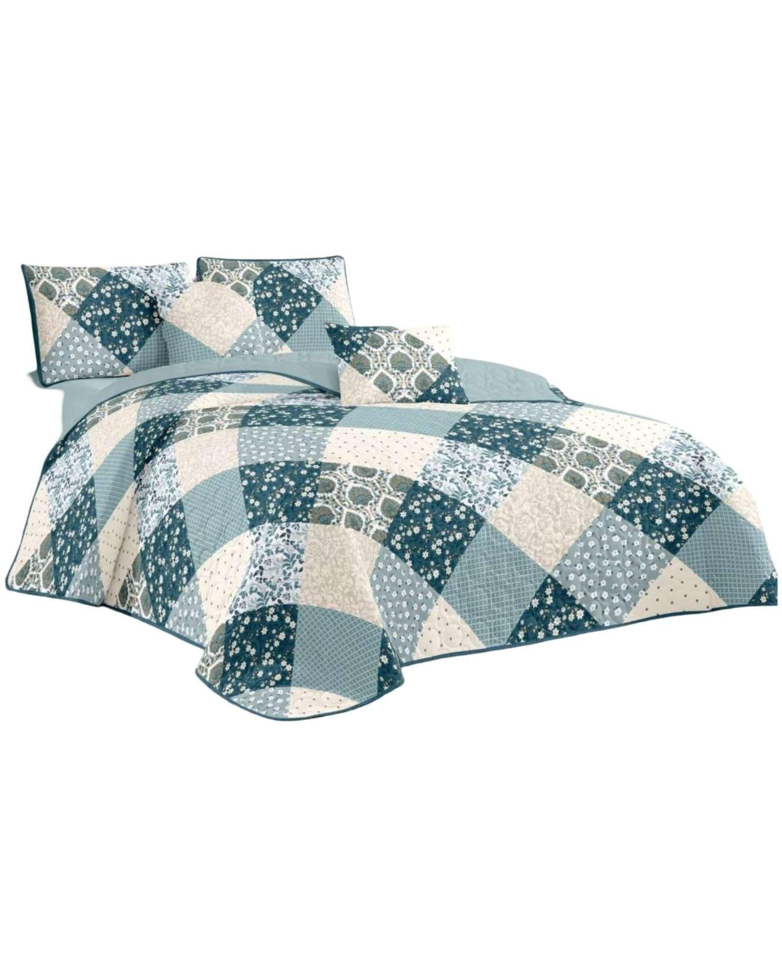 quilt cubrecama verano king V01-0