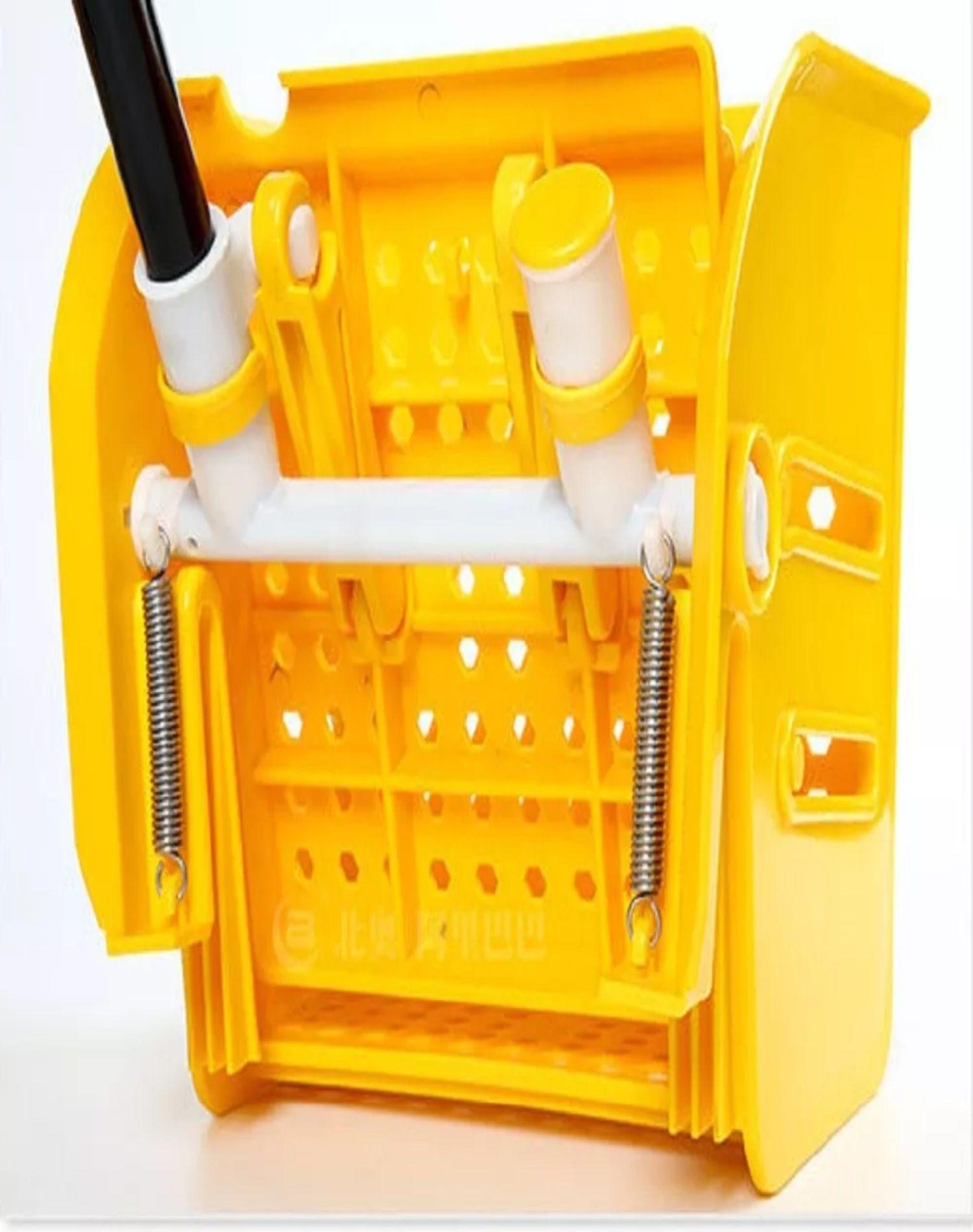 Carro Mopero Exprimidor 32L Aseo Profesional Amarillo-2