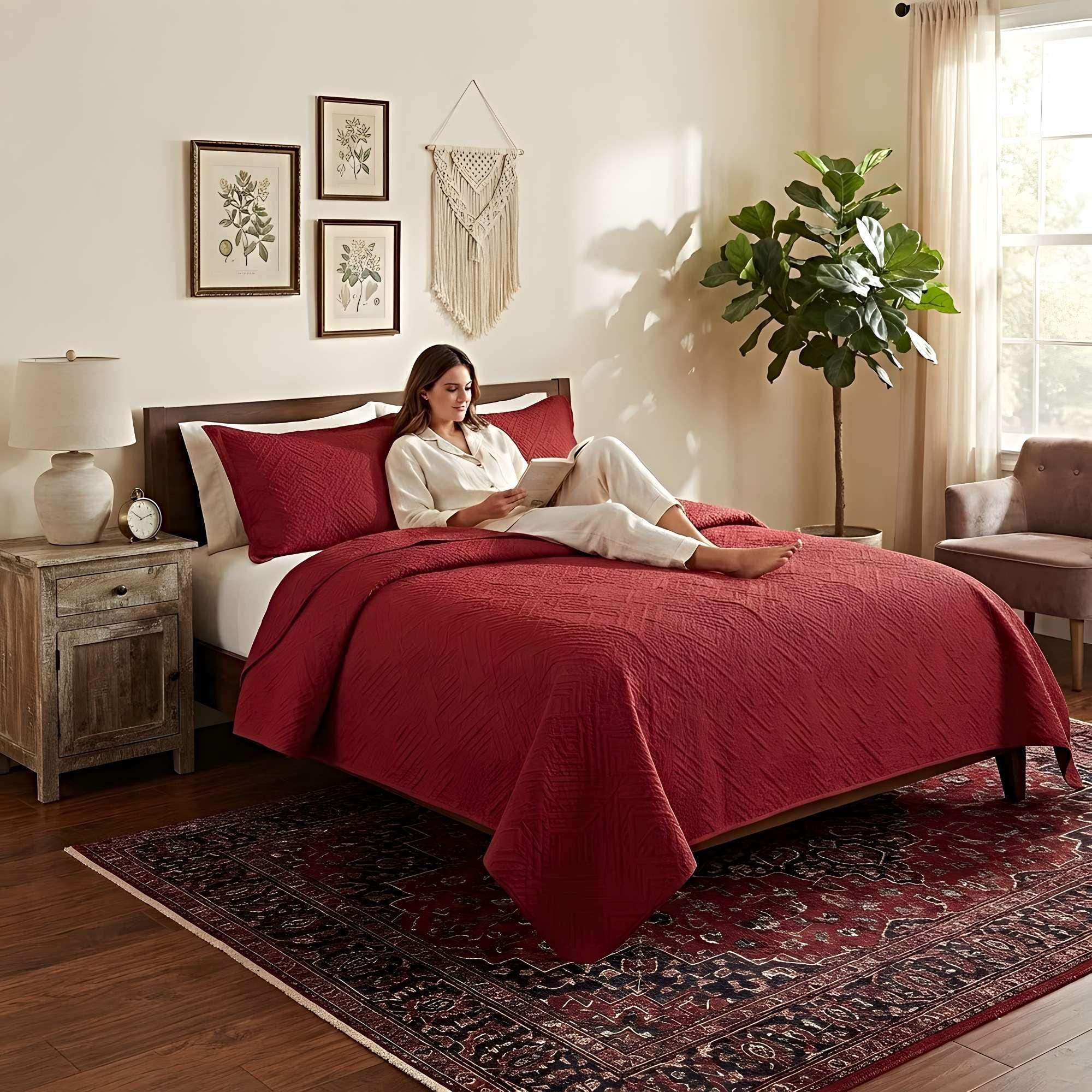 CUBRECAMA QUILT DE VERANO LIVIANO KING CL12-2