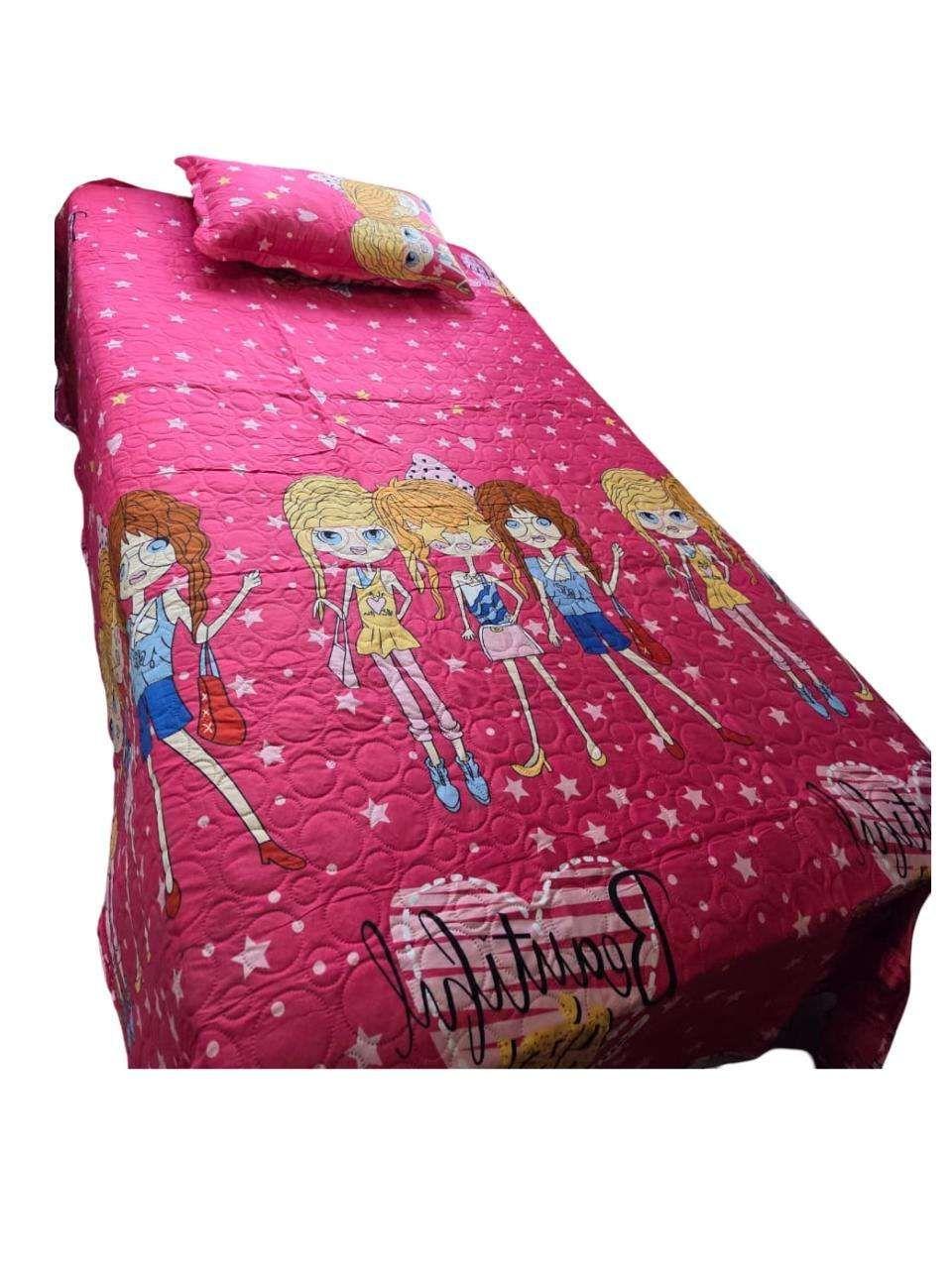 juego de Cubrecama quilt infantil de Verano para niñas 02-0