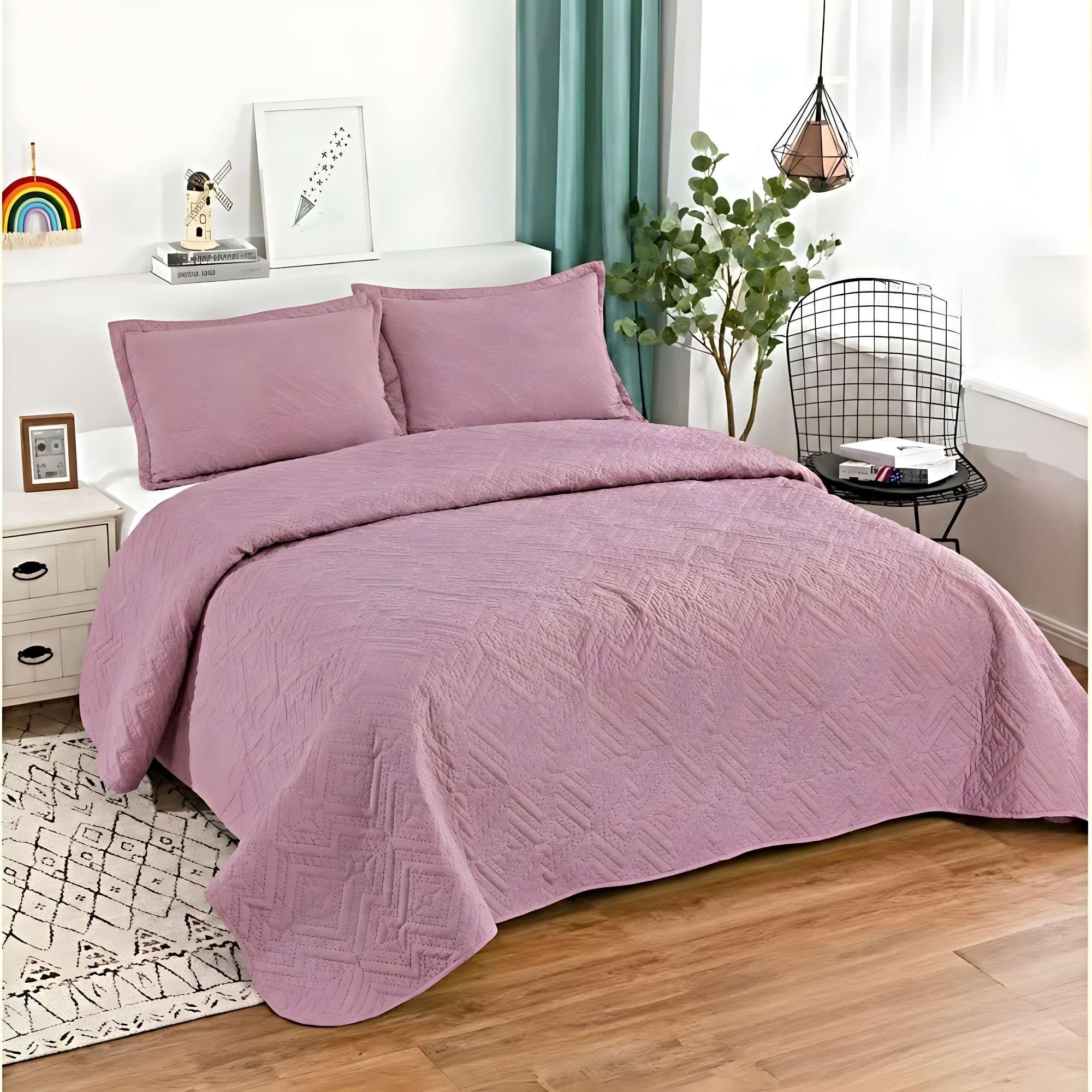 CUBRECAMA QUILT DE VERANO LIVIANO KING CL11-1