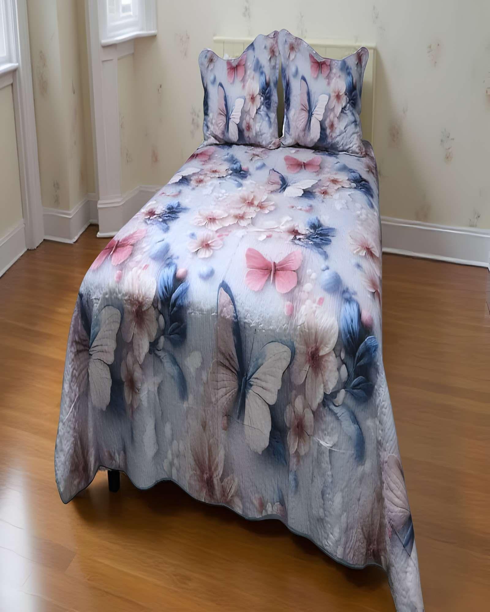 CUBRECAMA DE VERANO 3D 2 PLAZAS 230 X 250 CM V12-3