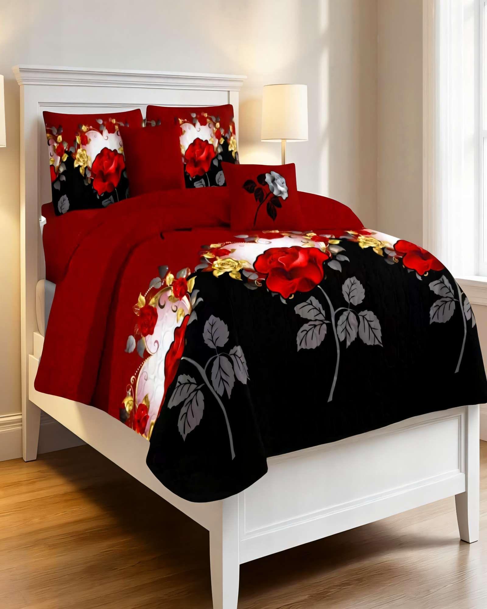CUBRECAMA QUILT DE VERANO 1,5 PLAZAS CON DISENO 4-2