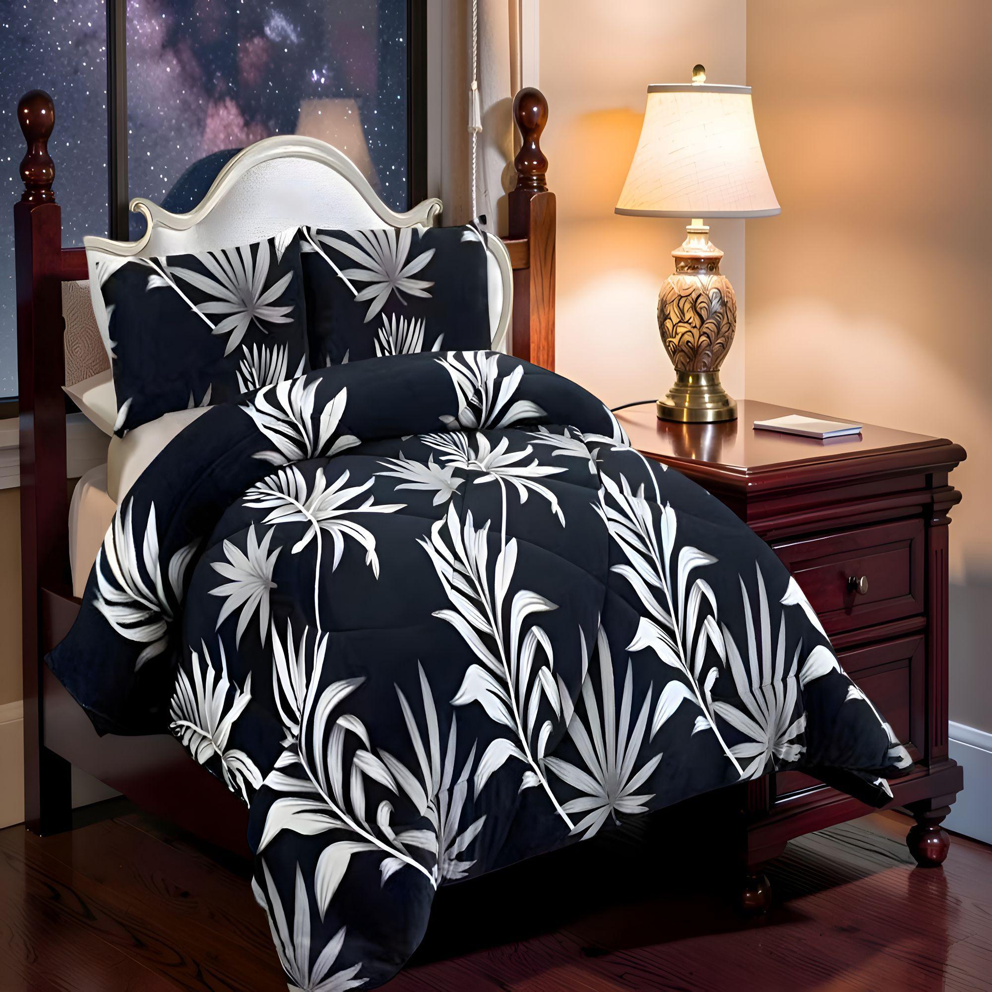 PLUMON INVIERNO CON DISEÑO 2 PLAZA 230CM X 250CM 8-0