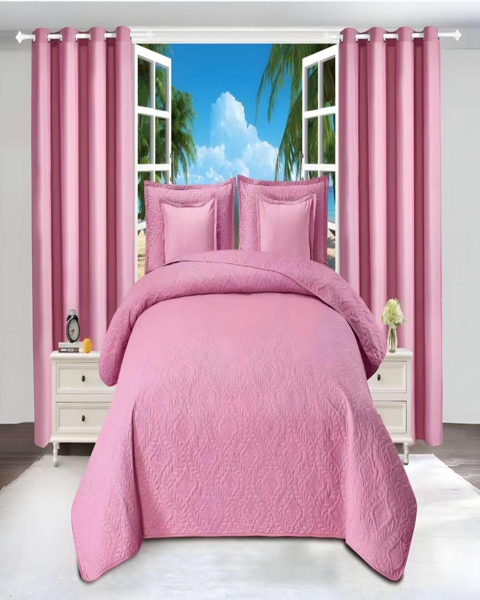 CUBRECAMA QUILT DELGADO CON 9 PIEZAS 2 PLAZAS 18-3