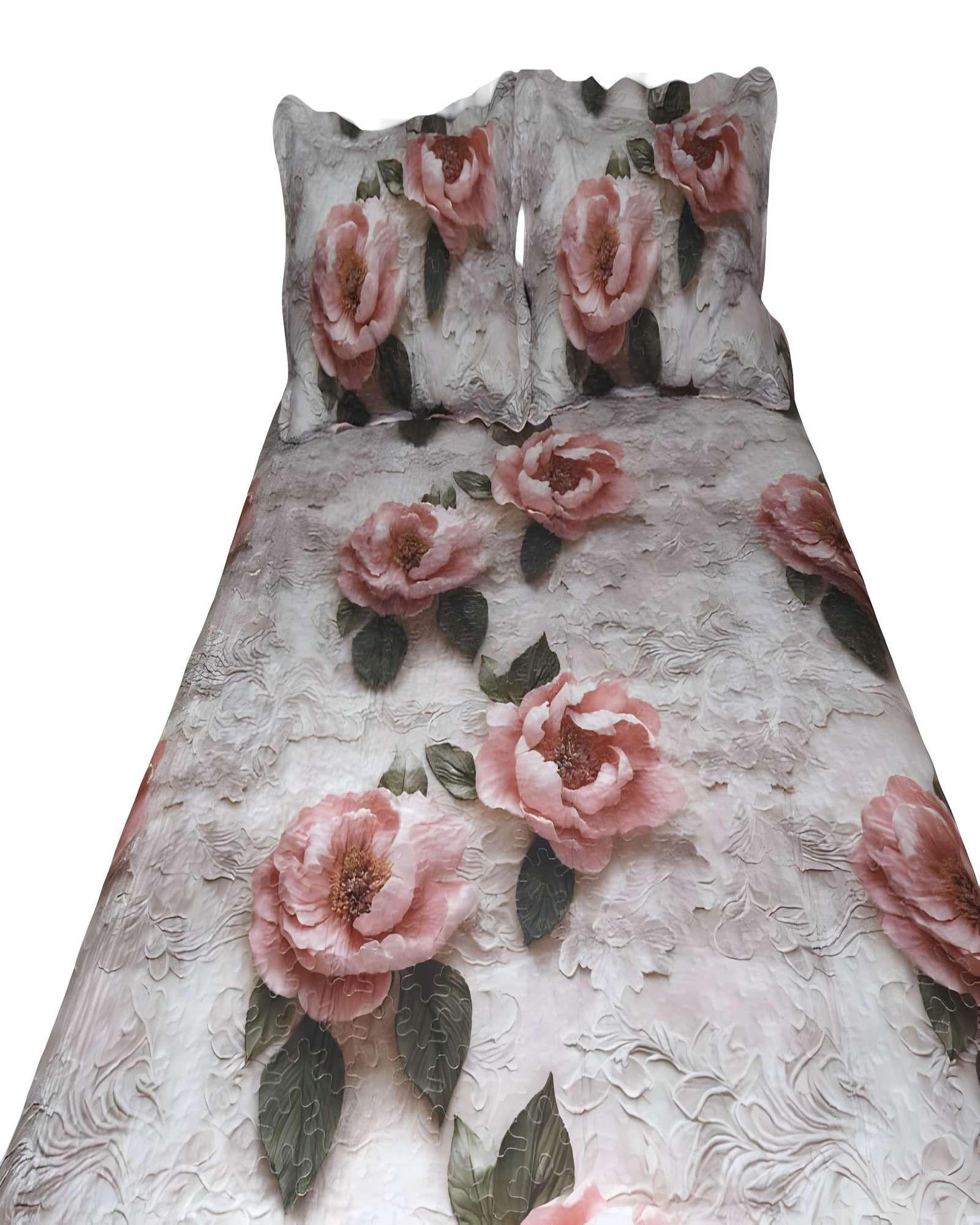 CUBRECAMA DE VERANO 3D KING 250 X 270 CM V10-1