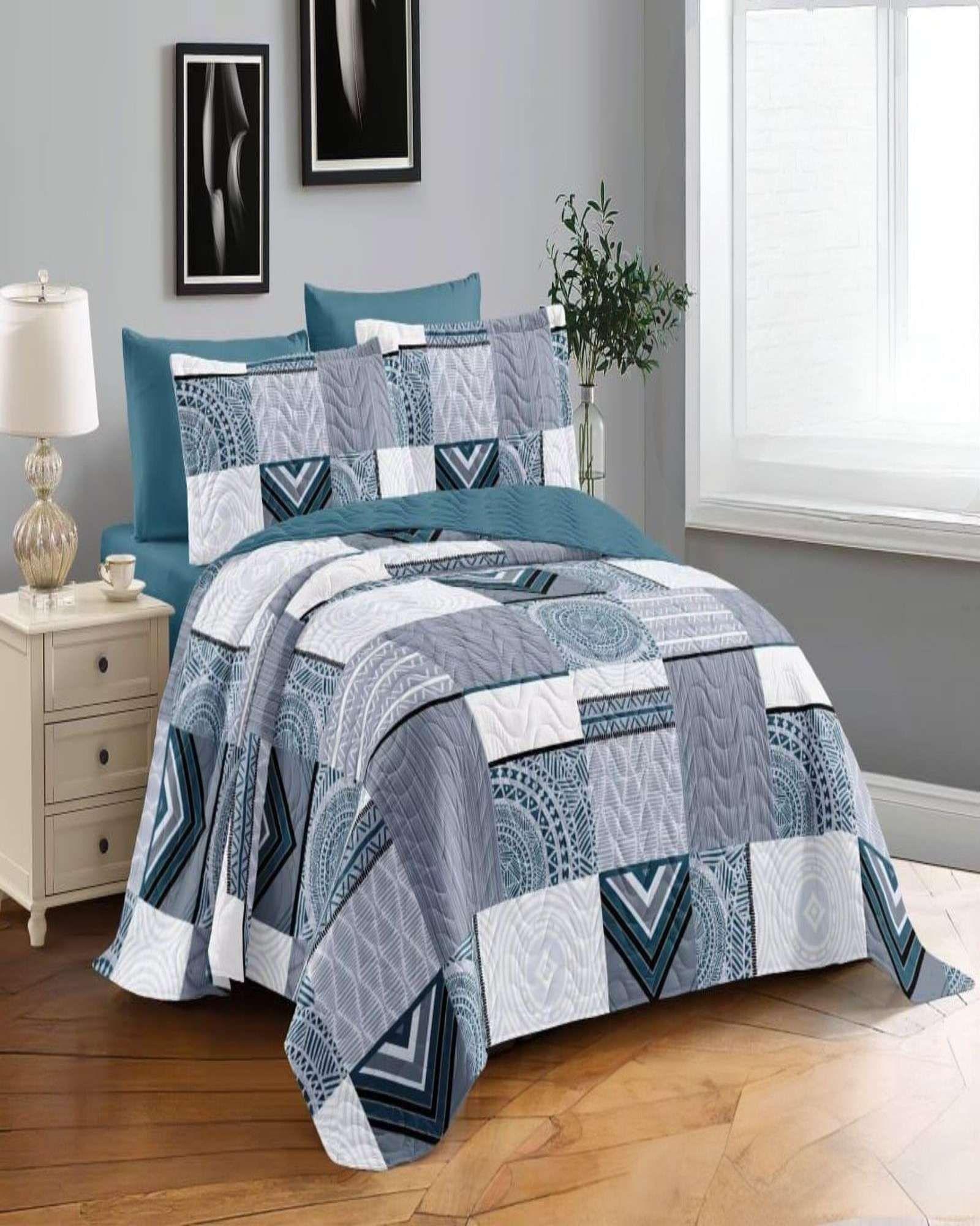 quilt cubrecama verano 2 plaza V07-3