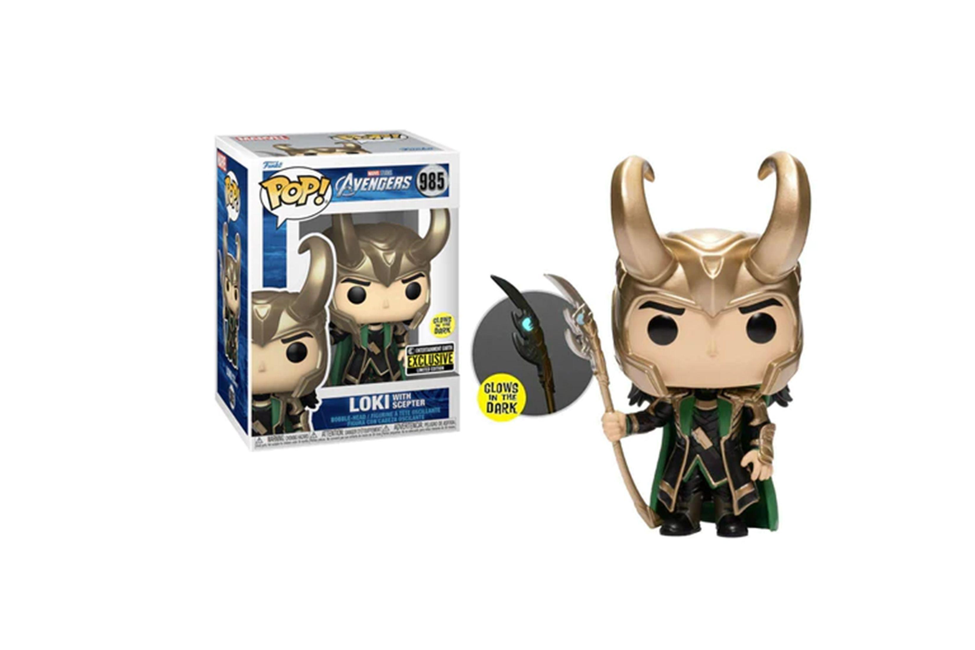 Funko Pop - Marvel Avengers - Loki W Scepter 985 - Glows - Special-0
