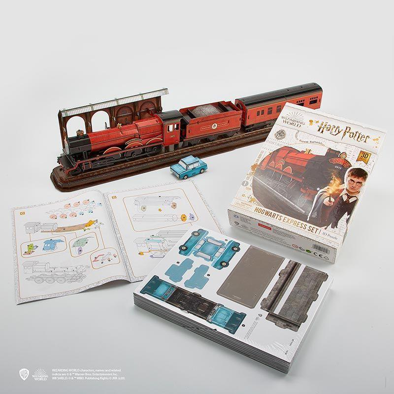 Harry Potter Hogwarts Express Tren Cubicfun-5