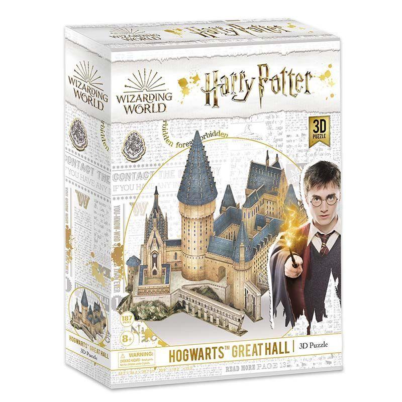 Harry Potter Great Hall Gran Salon Rompecabezas 3D Cubicfun-0
