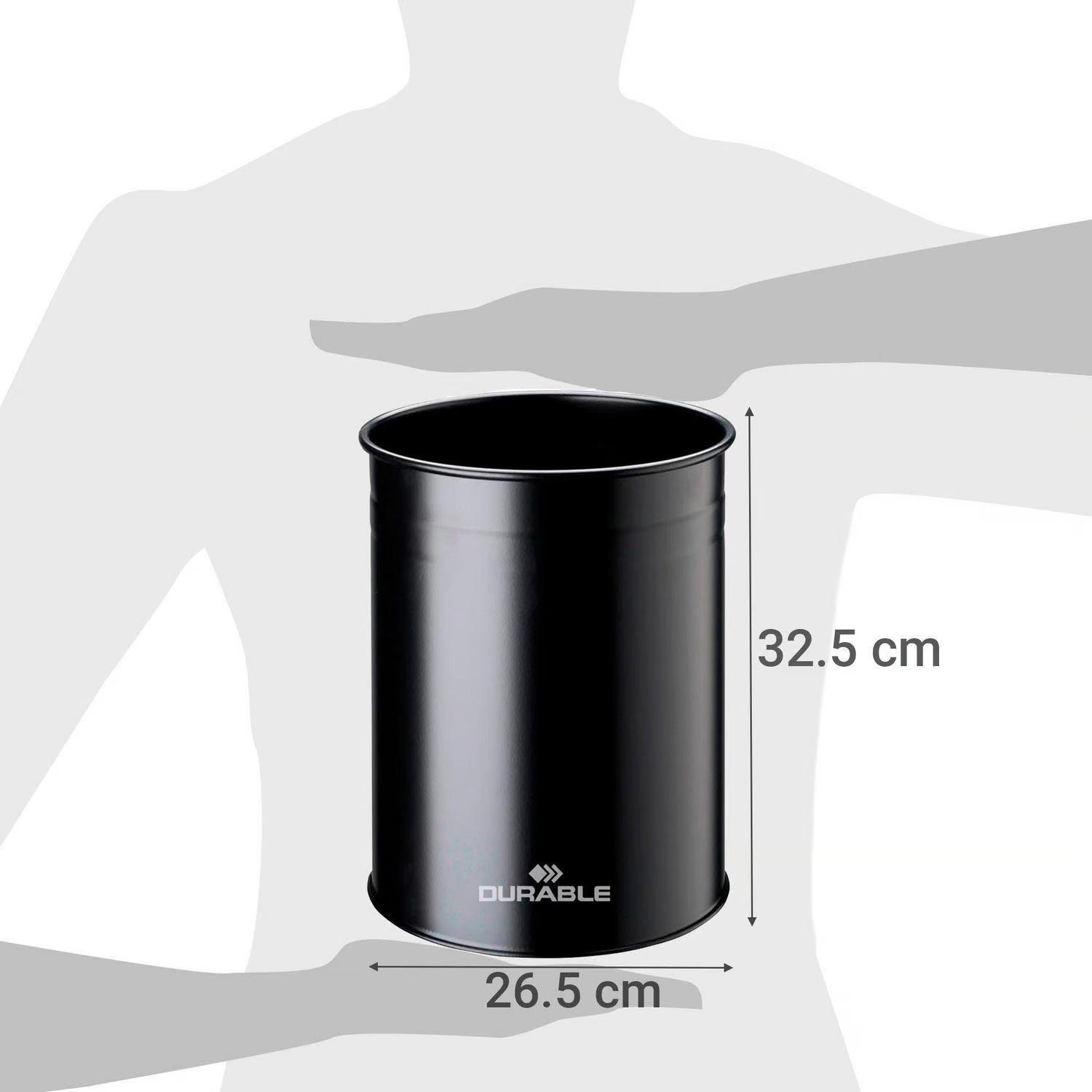 Papelero 15L Redondo Recub 30mm-2