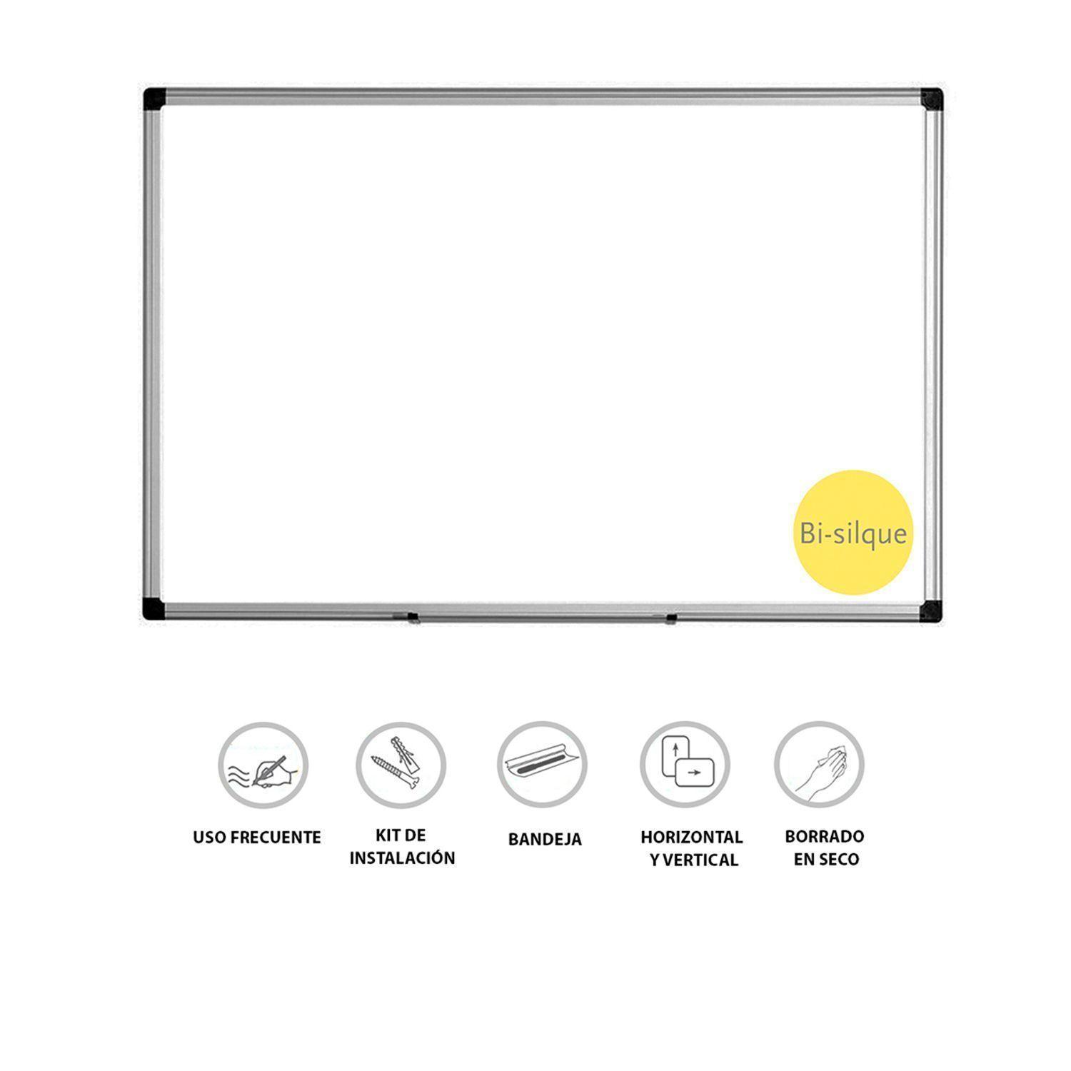 Pizarra Blanca Acrílica Melamina 120x90cm-1