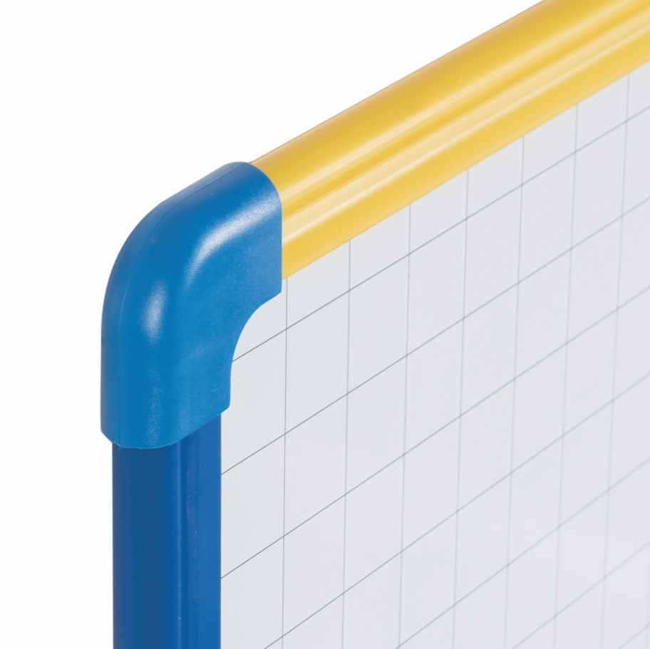 Pizarra Blanca A4 Marco Plástico Colorido-2