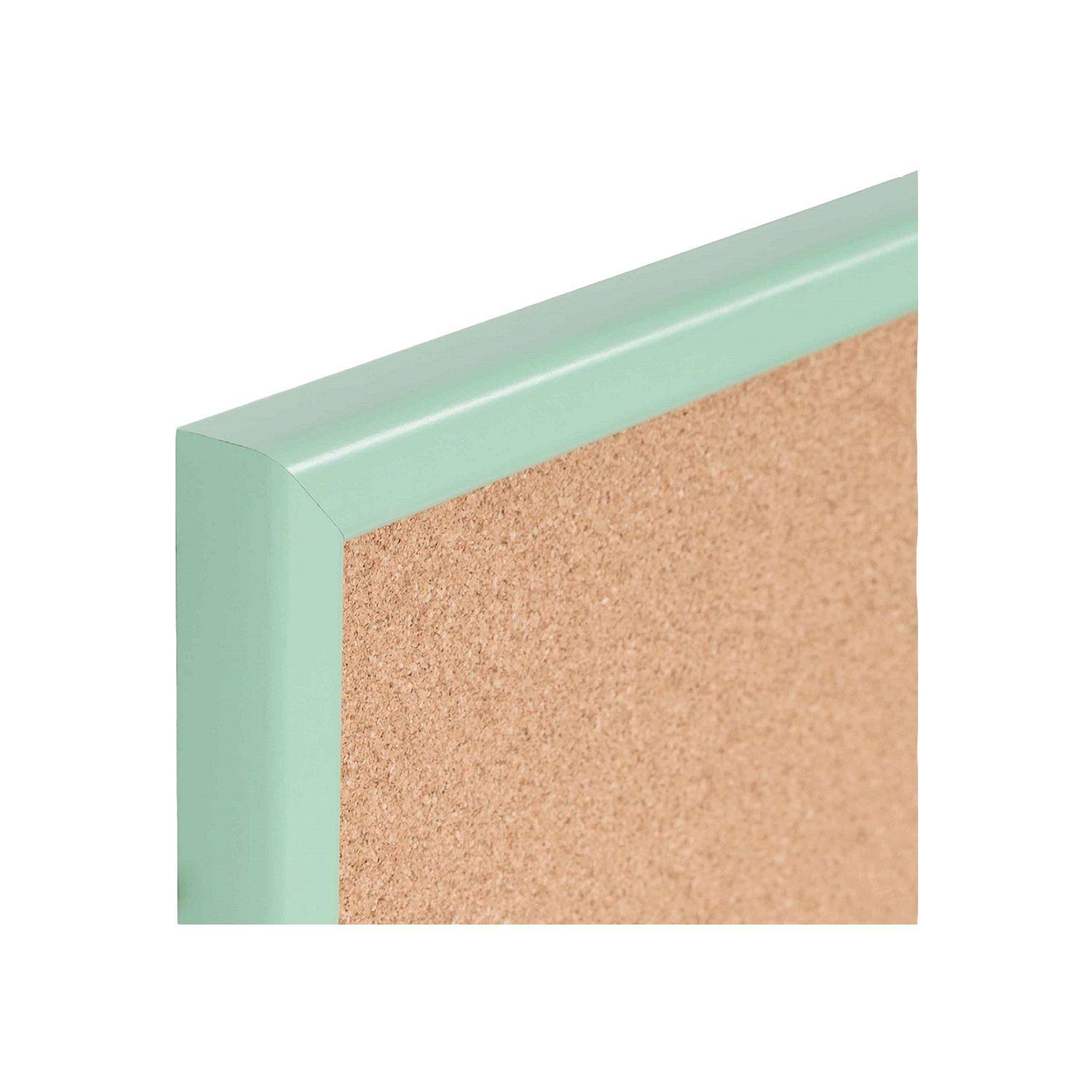 Pizarra Corcho 60x40cm MDF Pastel Verde-2