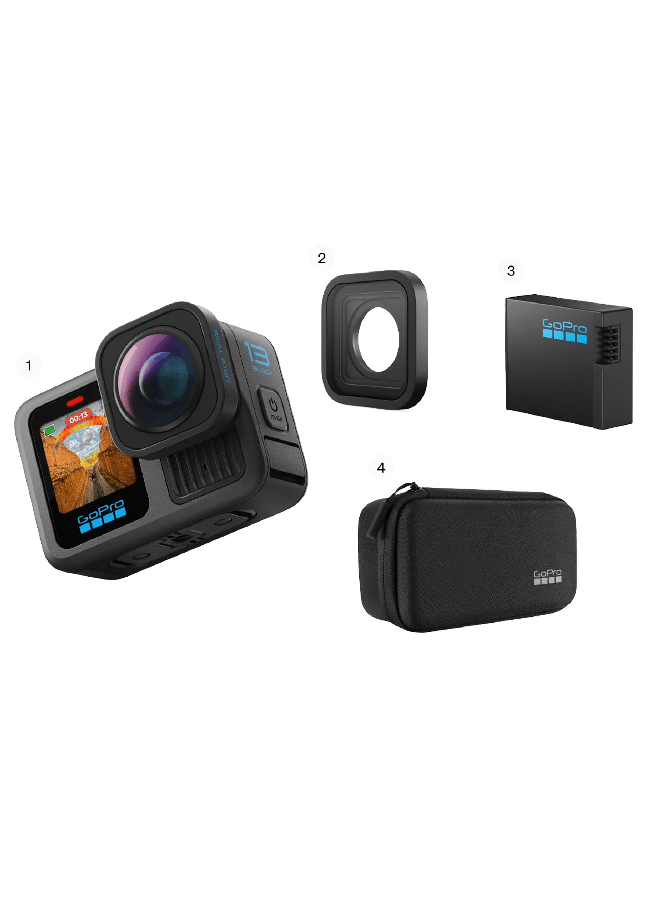 Camara GoPro HERO 13 Black Ultra Wide Edition-2