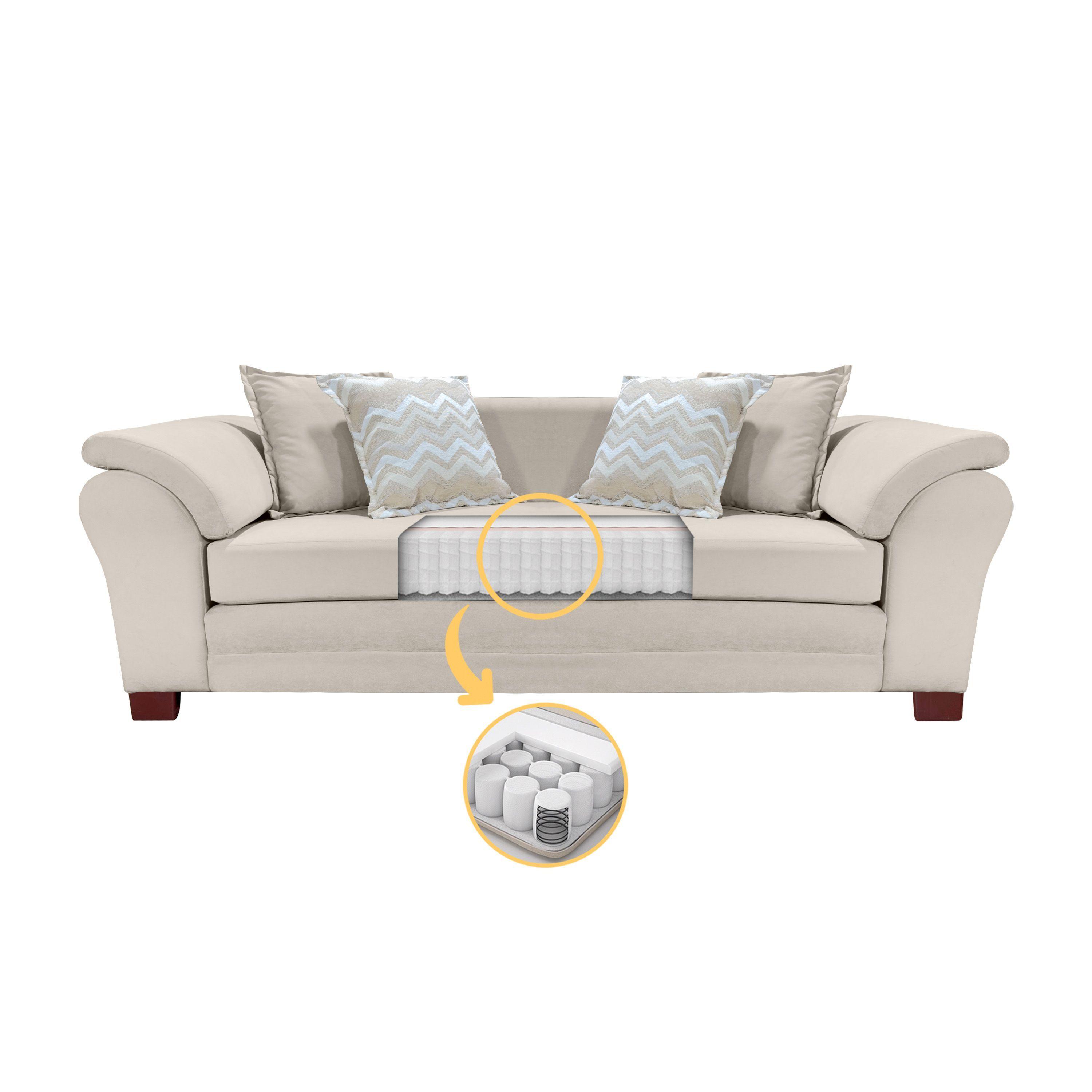 SOFA MUSTANG  3C RES FELPA BEIGE-2