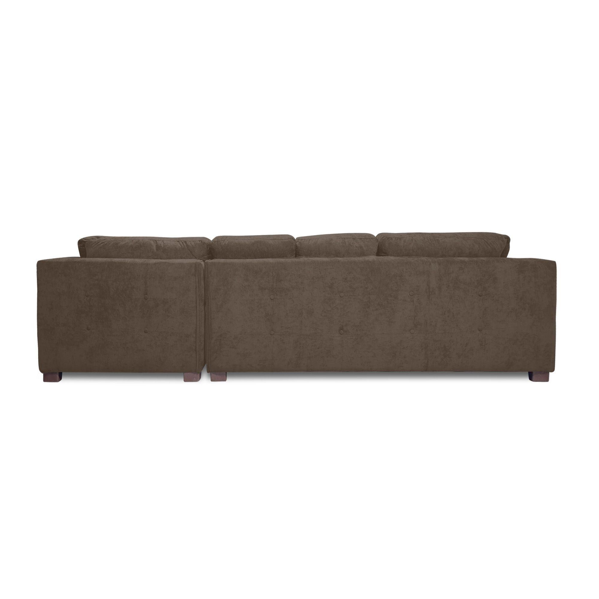 Sofa Seccional Londres 6 Cuerpos Chenille Moro Derecho Resortes-4