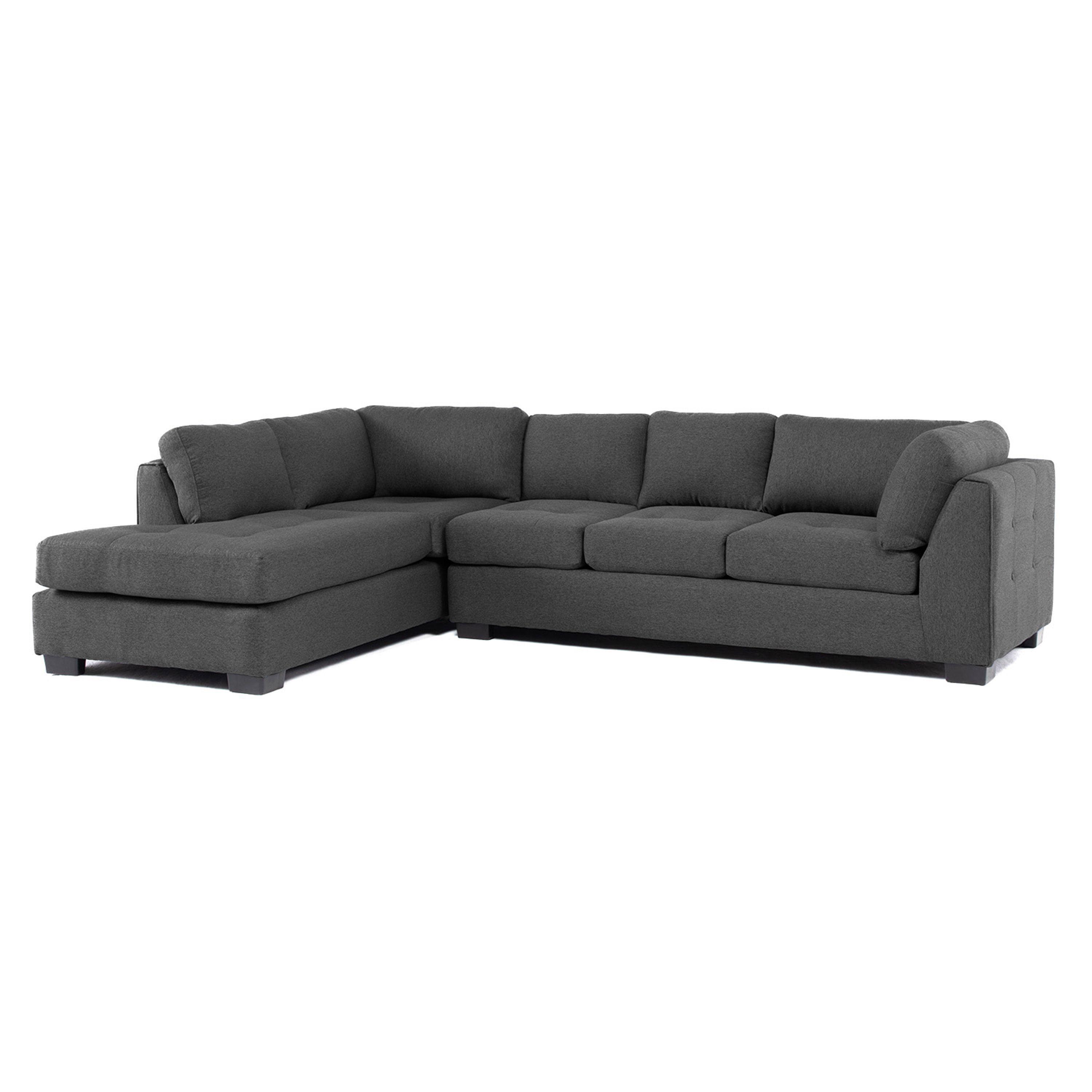 Sofa Seccional Londres 6 Cuerpos Lino Marengo Izquierdo Resortes-3