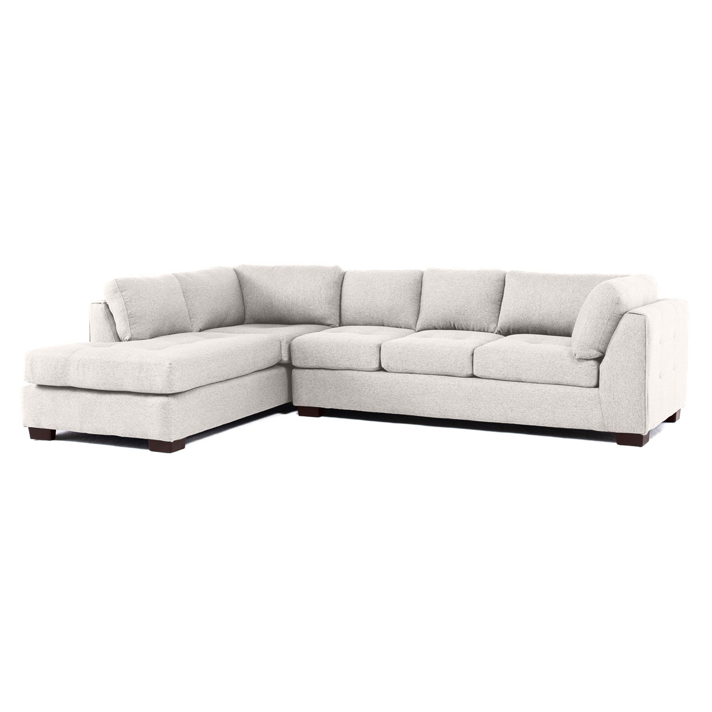 Sofa Seccional Londres 6 Cuerpos Lino Beige Izquierdo Resortes-3