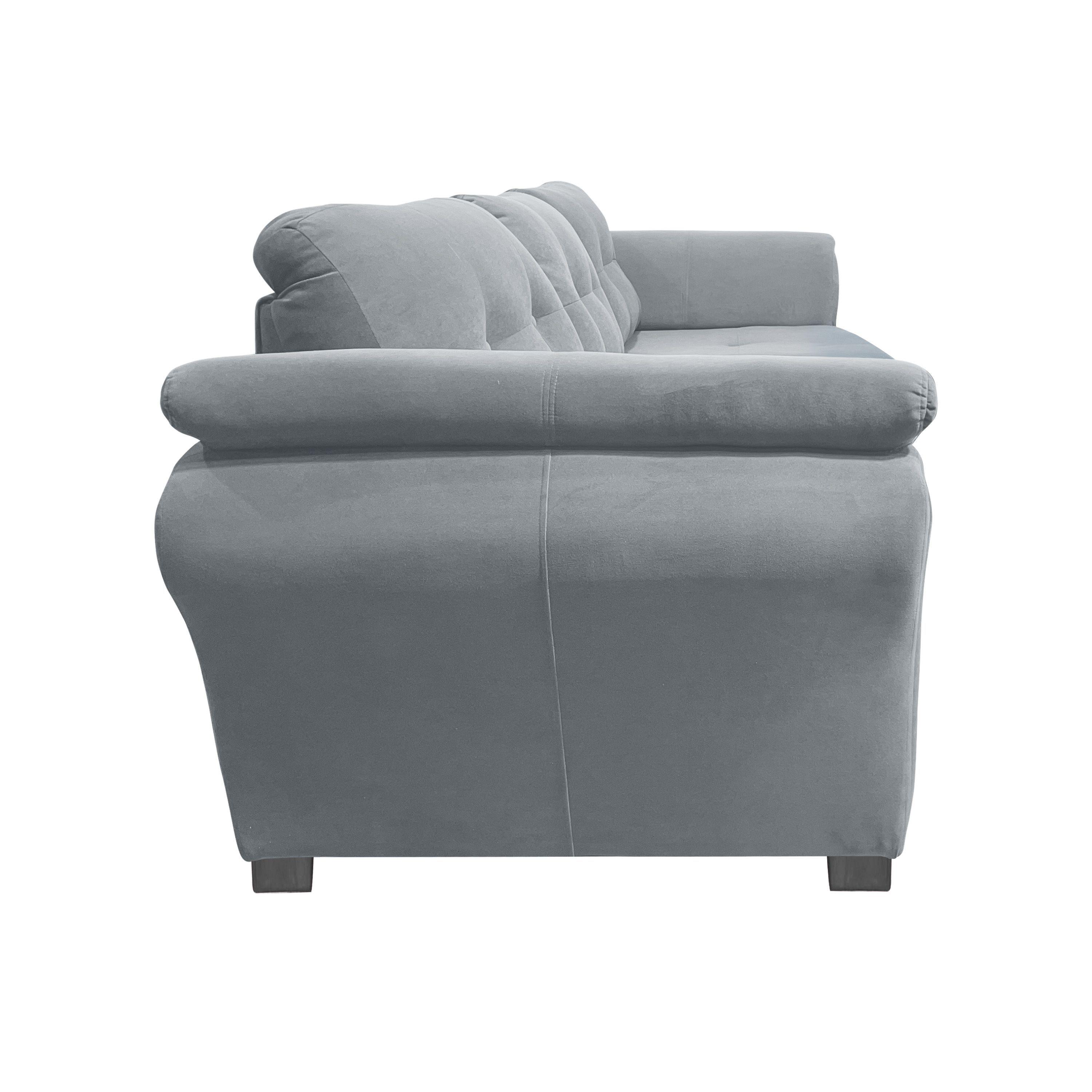 SOFA SAMY 3CUERPOS RESORTES FELPA GRIS-4