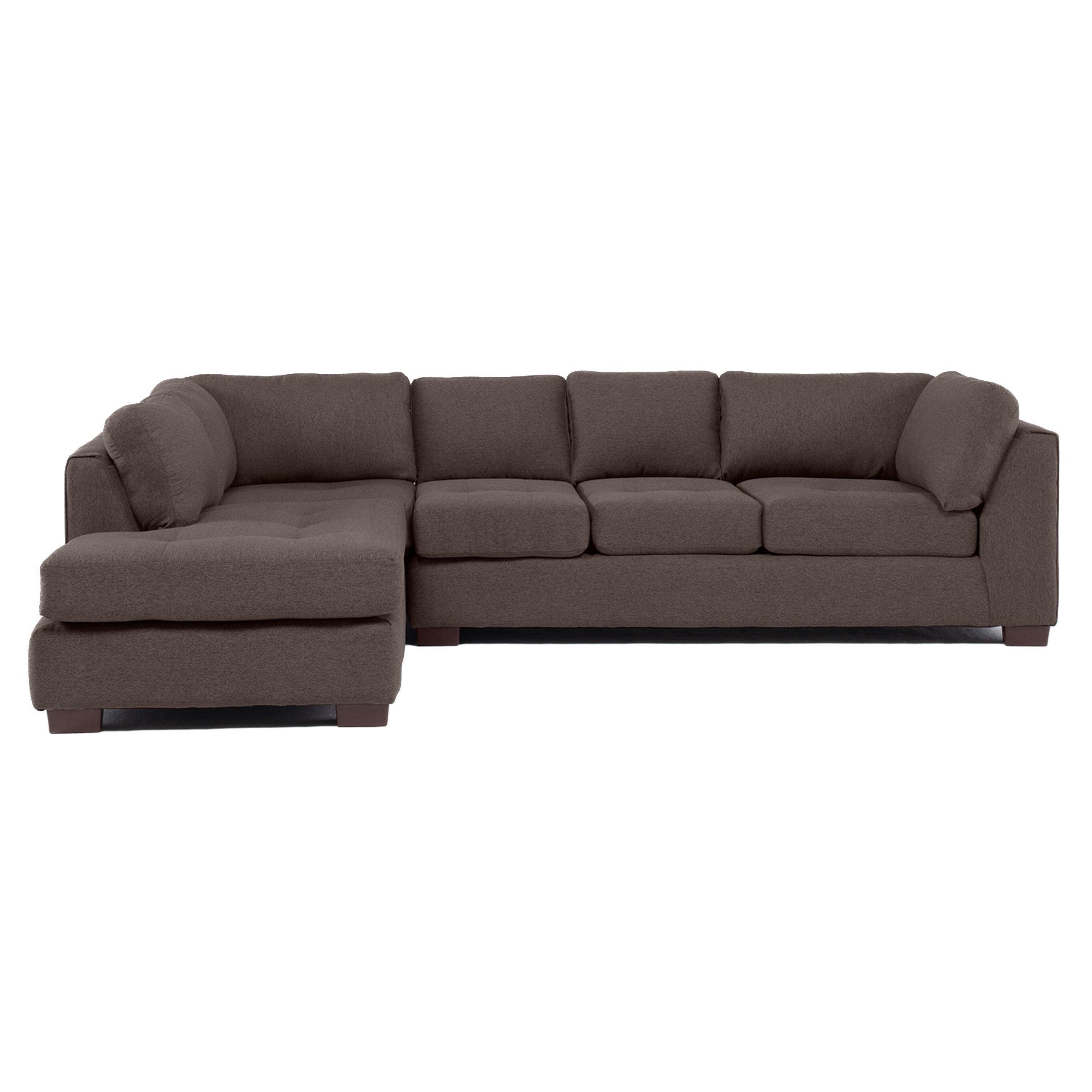 Sofa Seccional Londres 6 Cuerpos Lino Moro Izquierdo Resortes-1