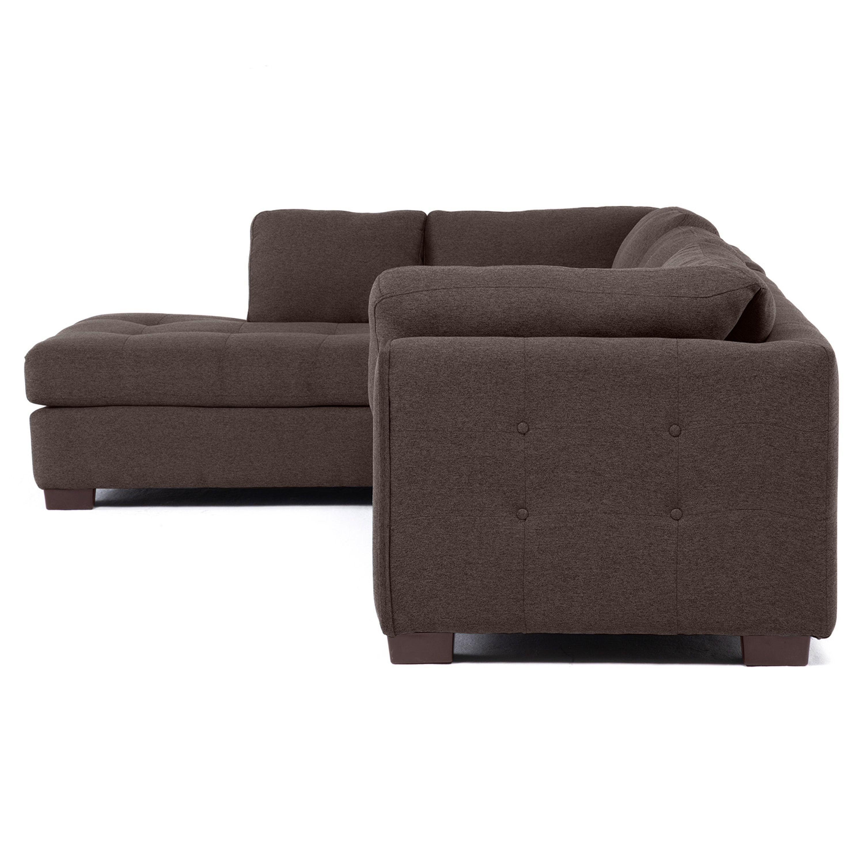 Sofa Seccional Londres 6 Cuerpos Lino Moro Izquierdo Resortes-5