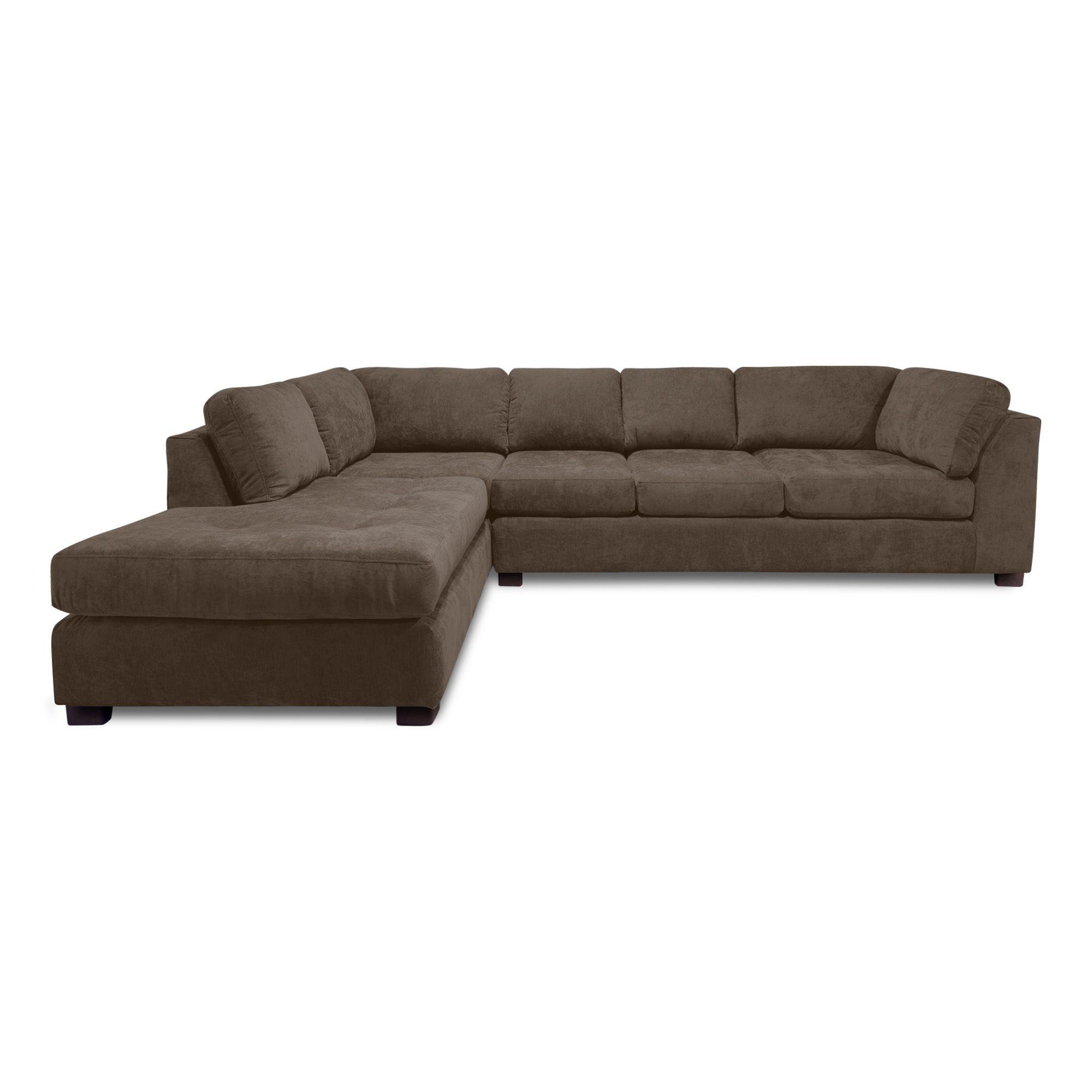 Sofa Seccional Londres 6 Cuerpos Chenille Moro Izquierdo Resortes-2