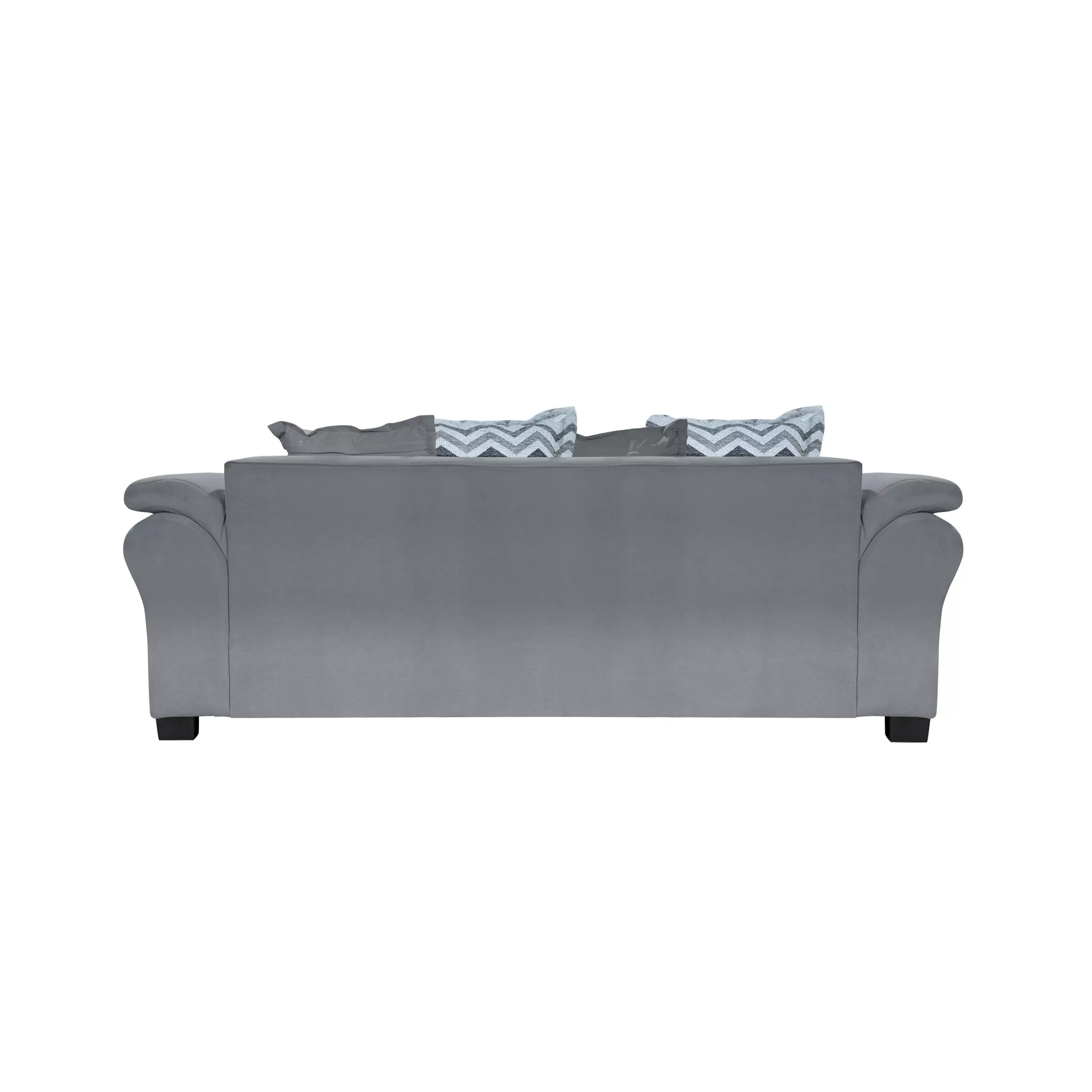 SOFA MUSTANG  3C RES FELPA GRIS-4
