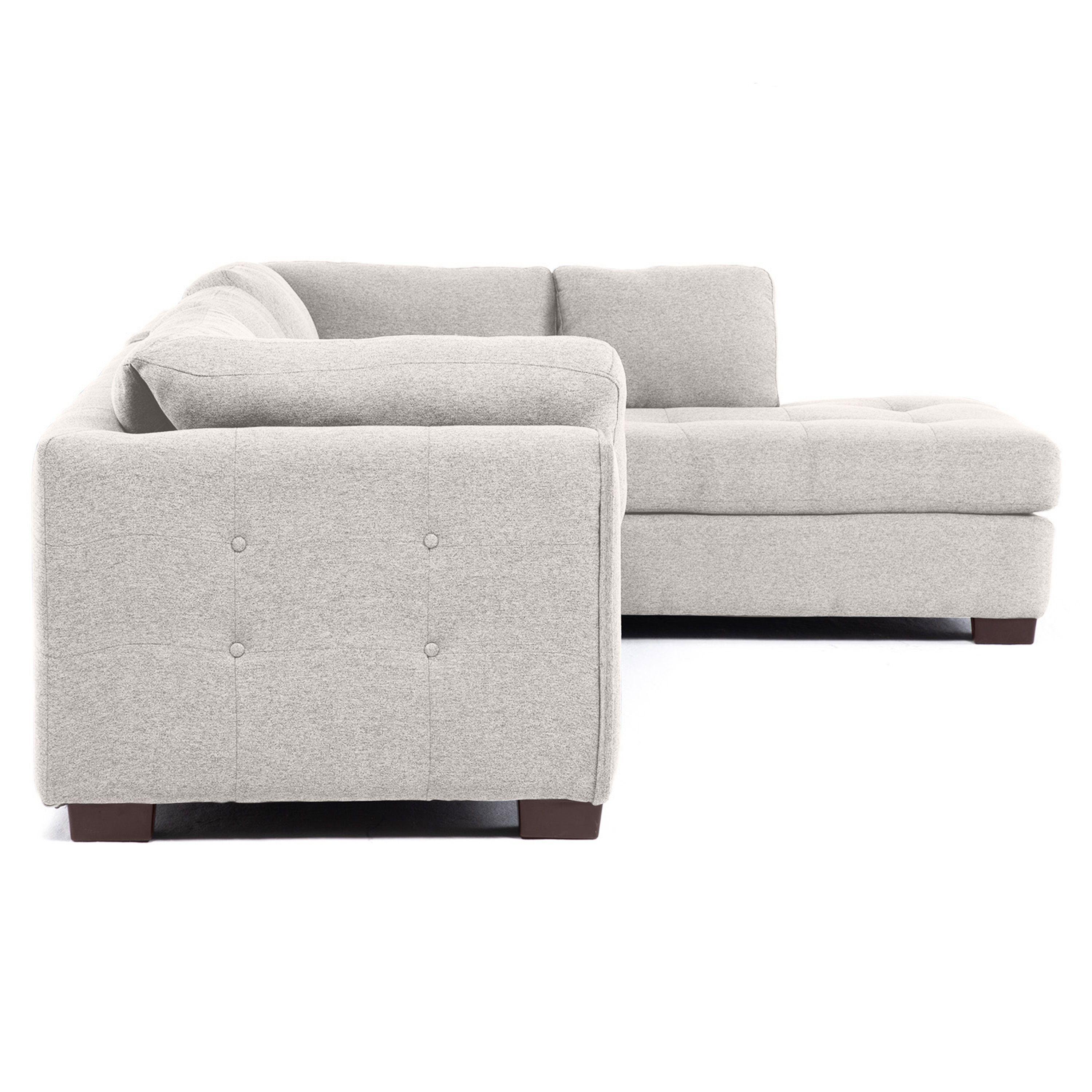 Sofa Seccional Londres 6 Cuerpos Lino Beige Derecho Resortes-4