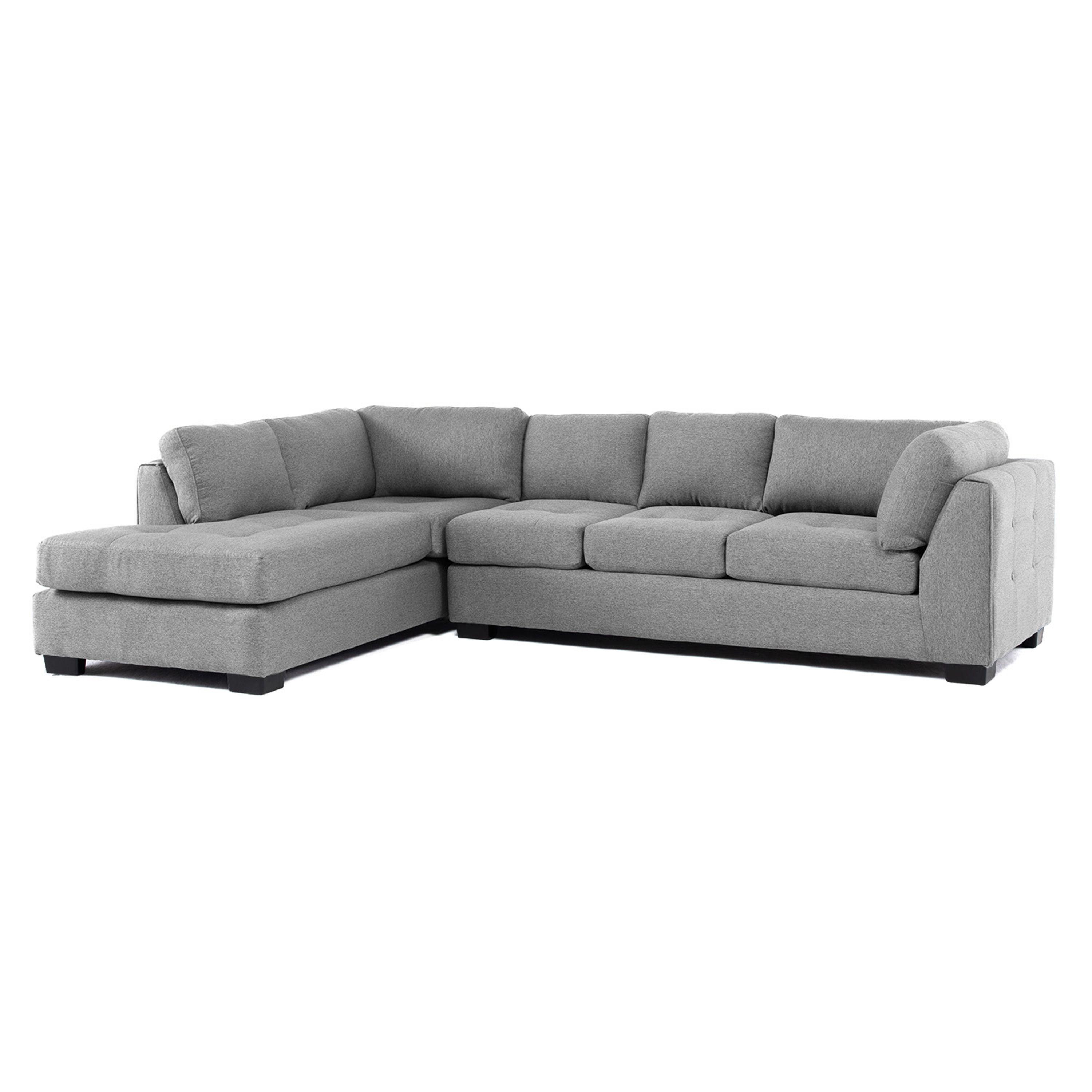 Sofa Seccional Londres 6 Cuerpos Lino Gris Izquierdo Resortes-3