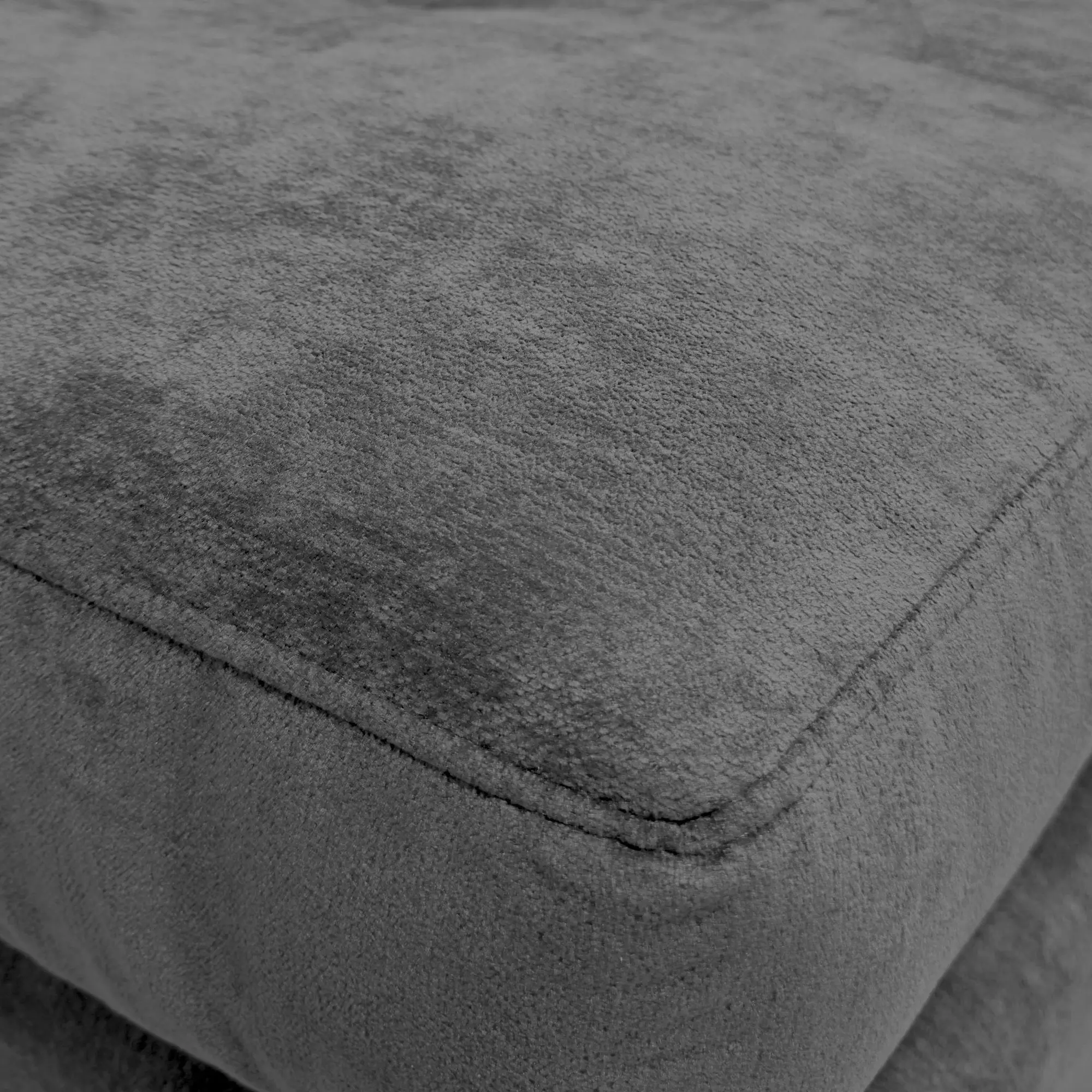 Sofa Seccional Londres 6 Cuerpos Chenille Gris Izquierdo Resortes-7