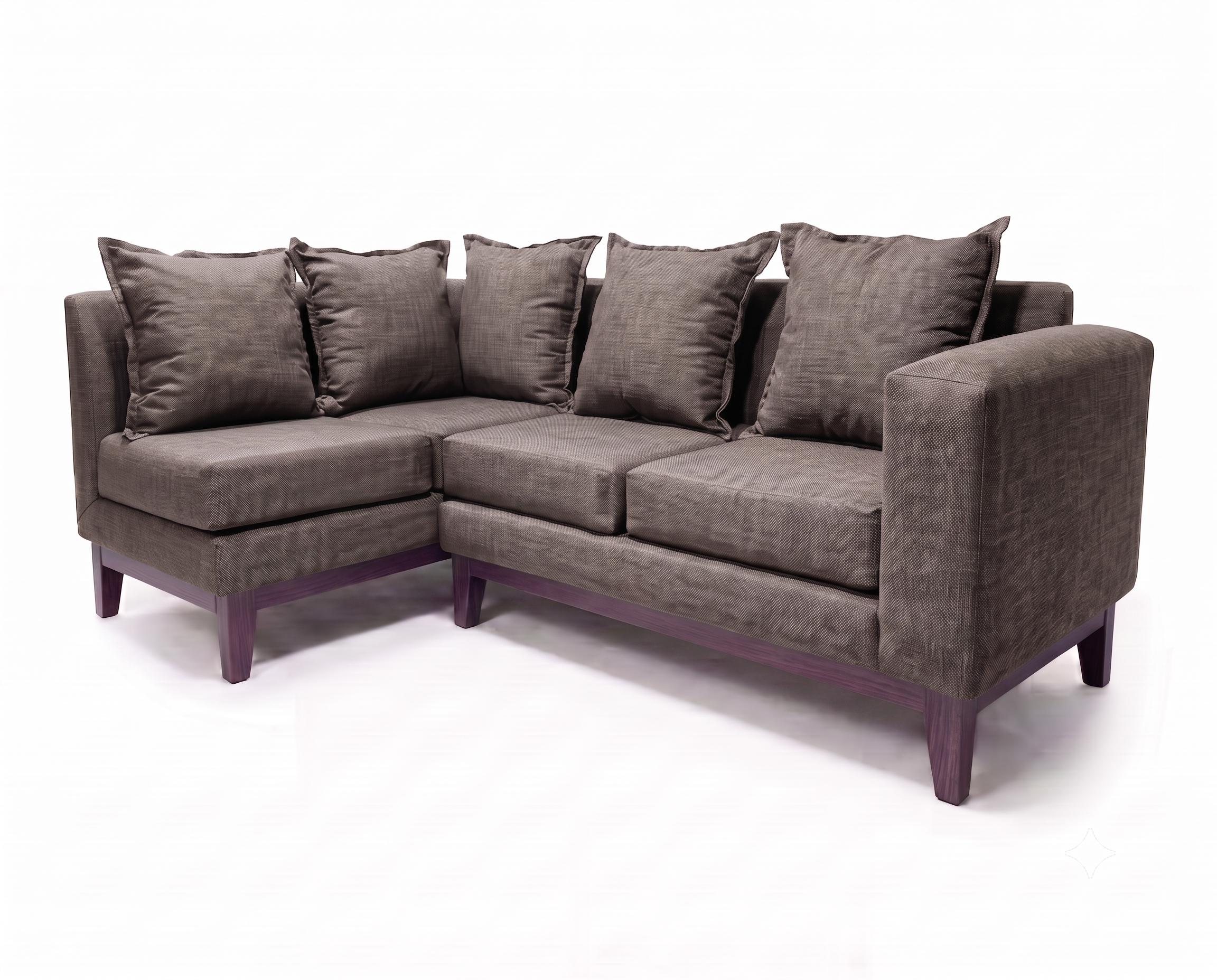 SOFA SECCIONAL BERLIN LINO GRIS IZ-2