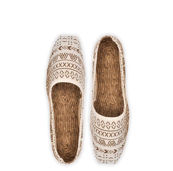 Alpargata Iberia color Etnico Crudo-2