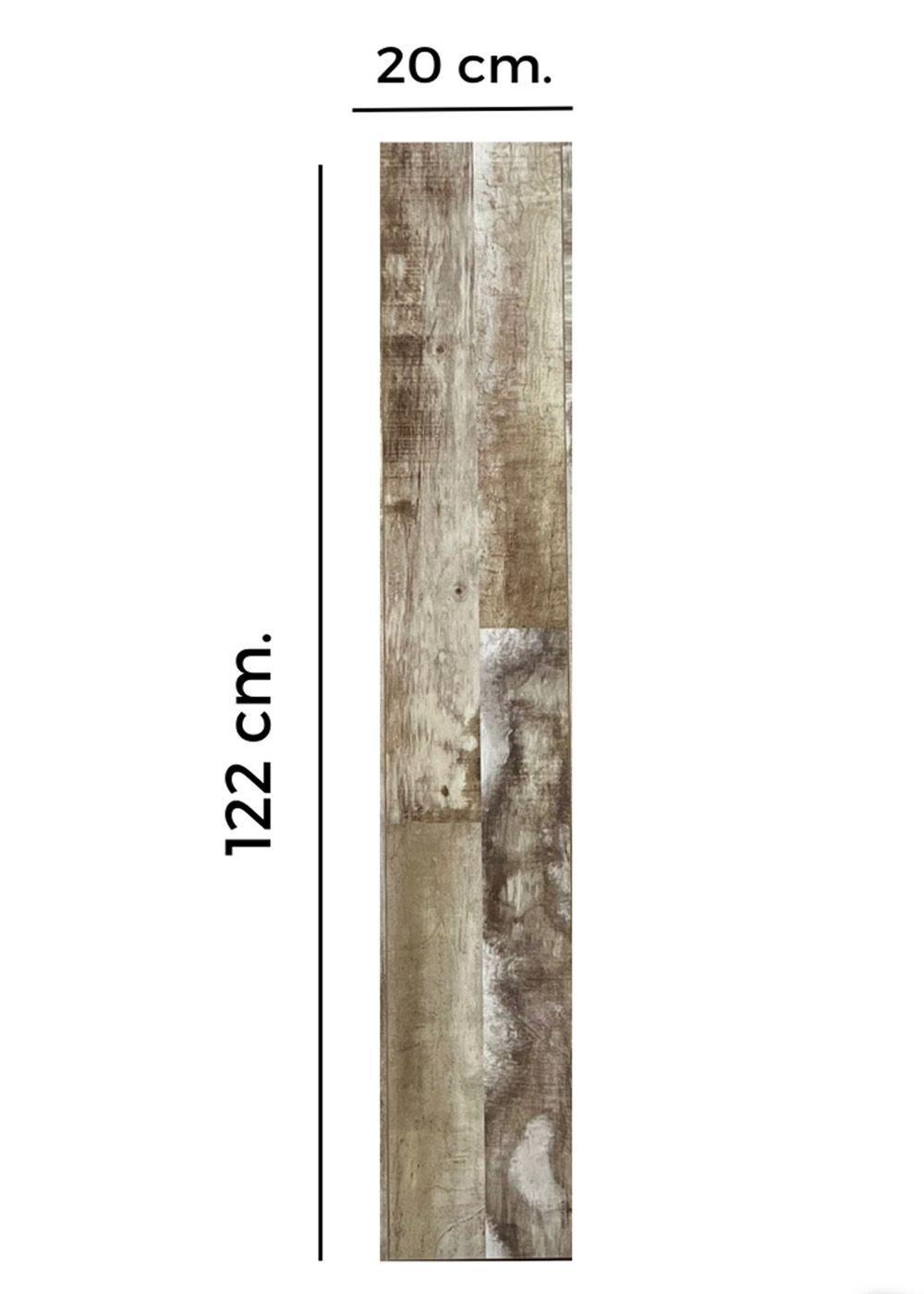 Piso Flotante Biselado 8 mm Florencia 121x19 cm / 1,92 m2 (1 Caja 8 Uni)-2