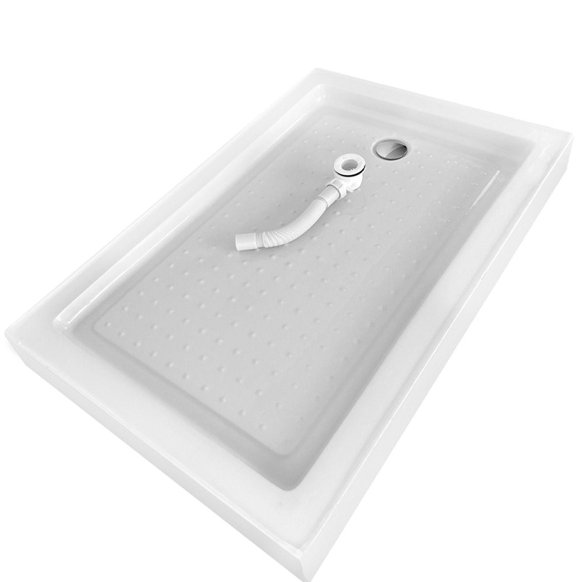 Receptáculo para Ducha Rectangular Joytek 120x80x13 cm-2