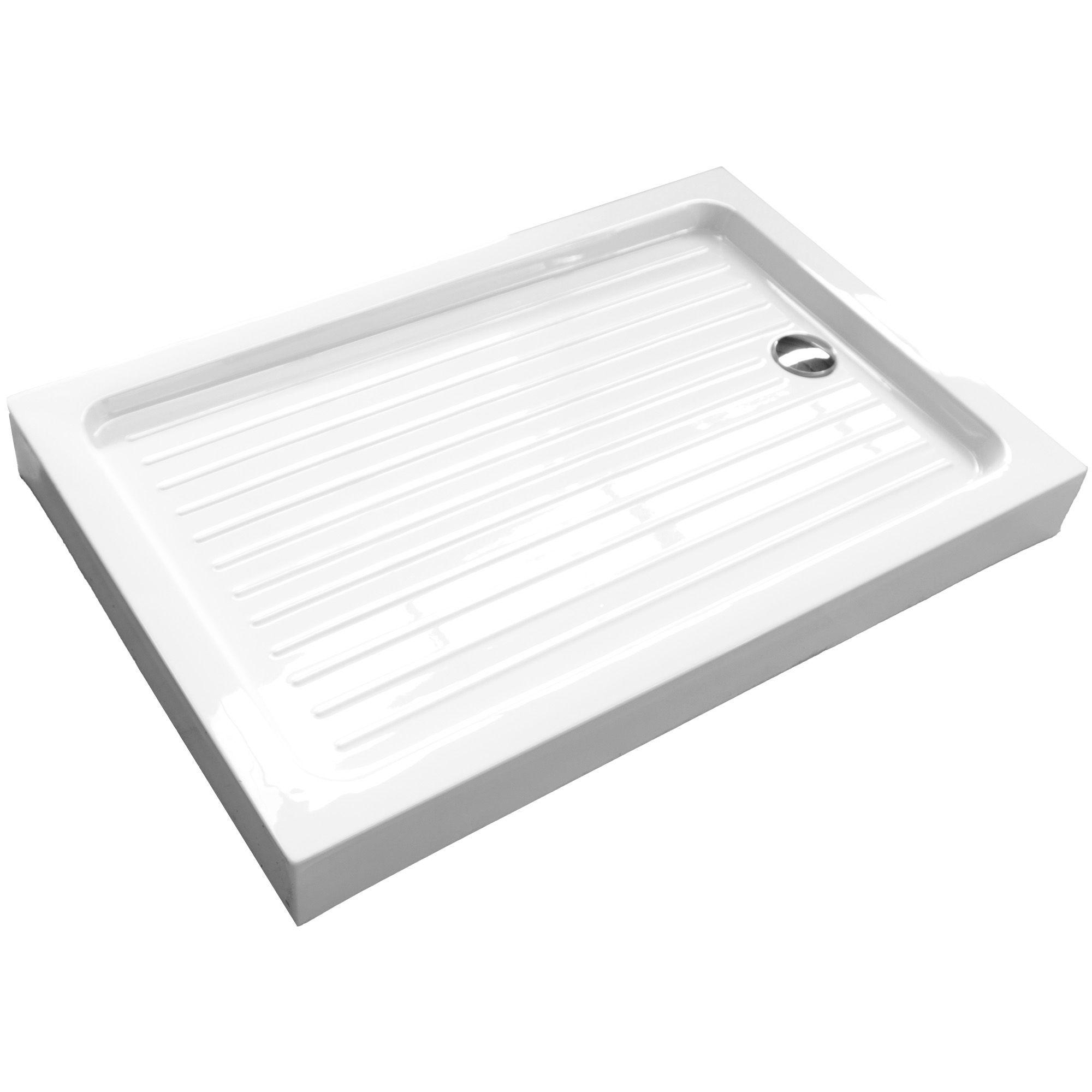 Receptáculo para Ducha Rectangular Joytek 120x80x13 cm-7