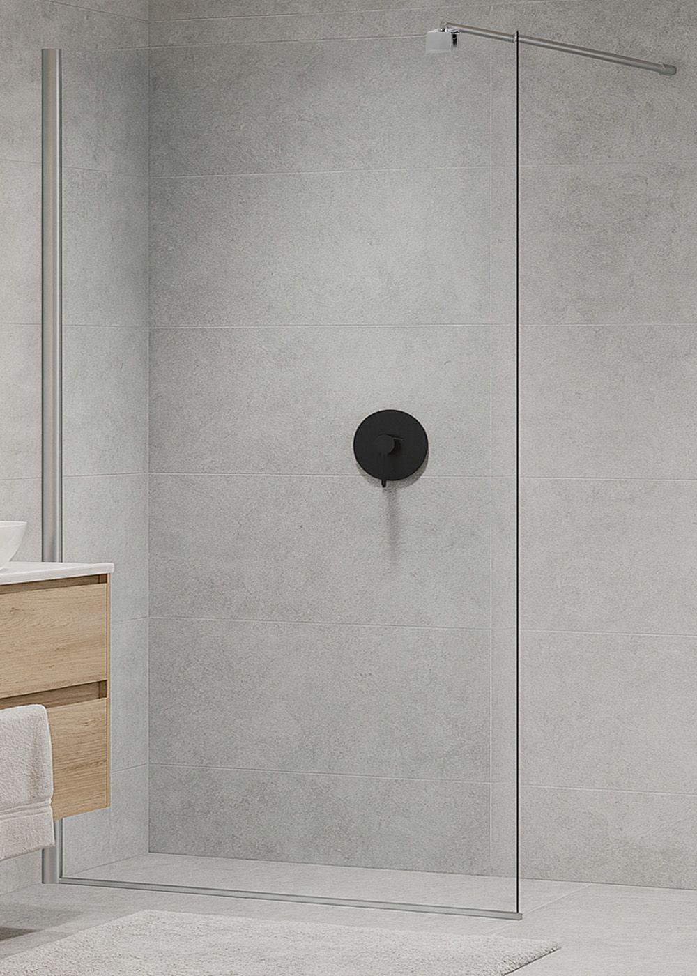 MAMPARA FIJA DE BAÑO RECTA 190X110 TRANSPARENTE 8MM-4