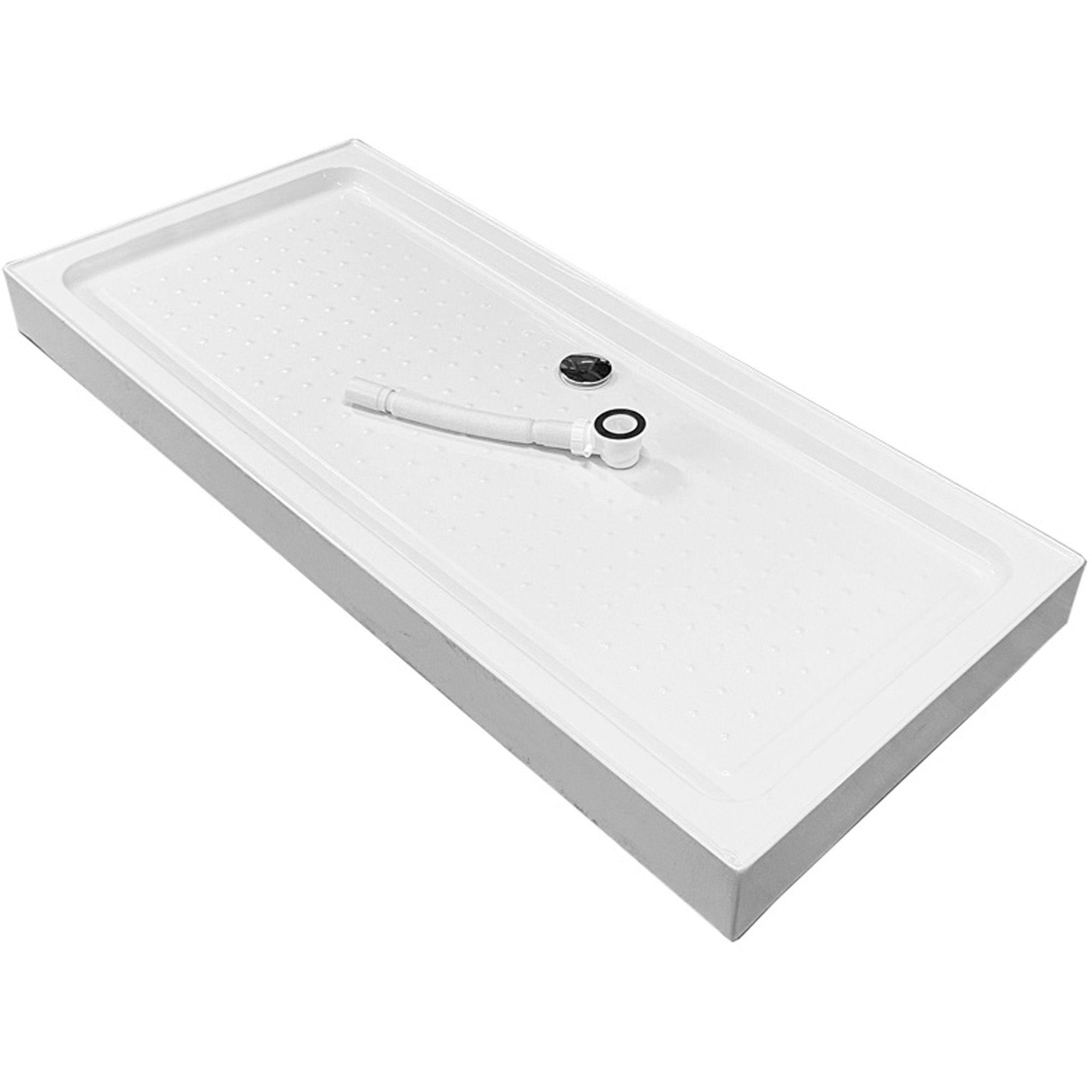 Receptáculo para Ducha Rectangular Joytek 160x70x13 cm-3