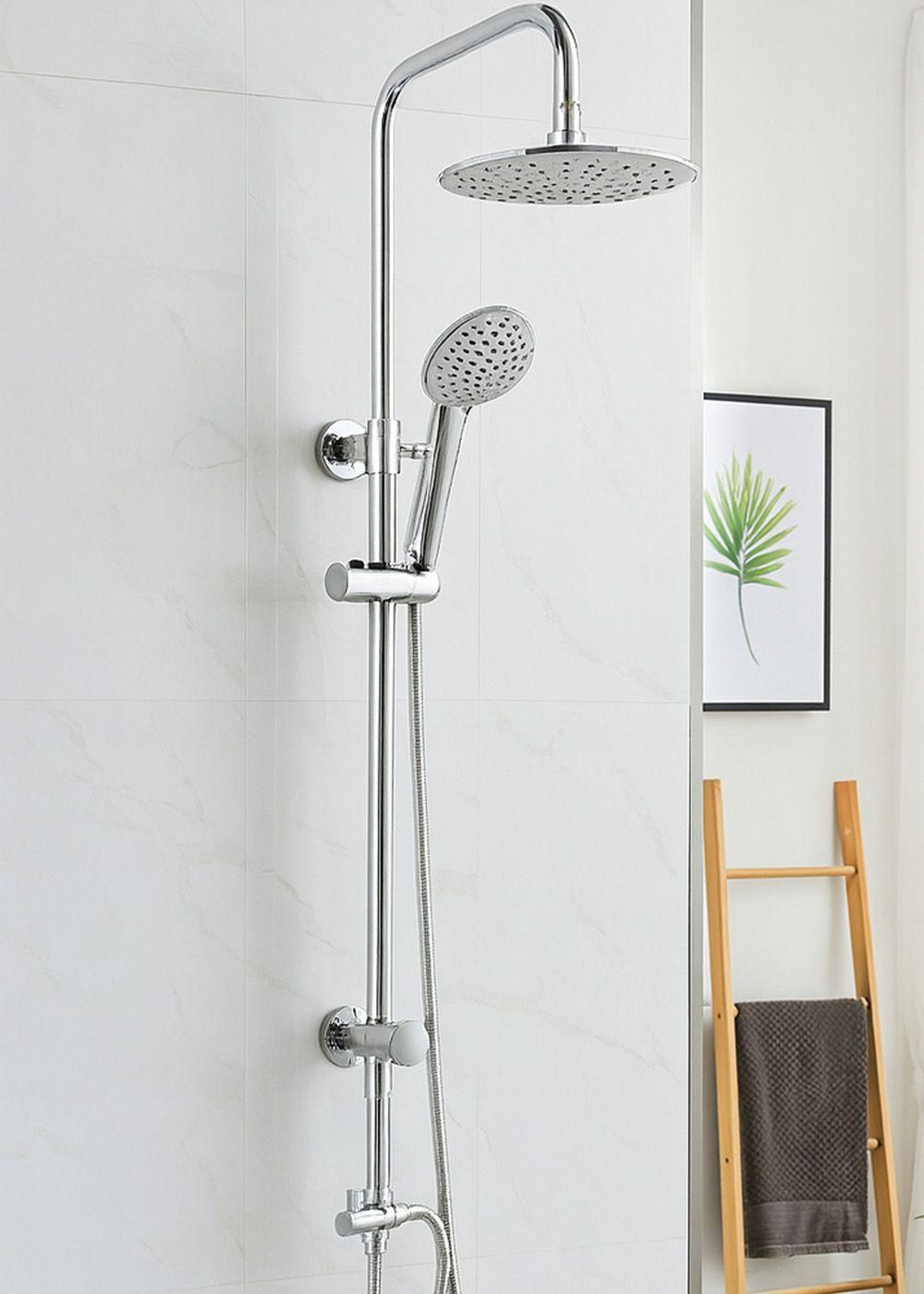 COLUMNA DE DUCHA JOYTEK PLATO REDONDO CROMADO SH02CH-2