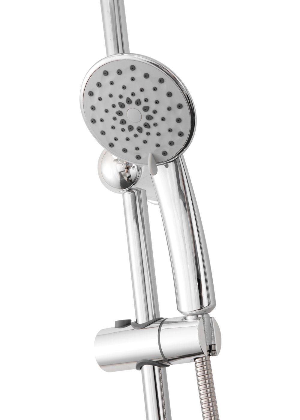 COLUMNA DE DUCHA JOYTEK PLATO REDONDO CROMADO SH02CH-6