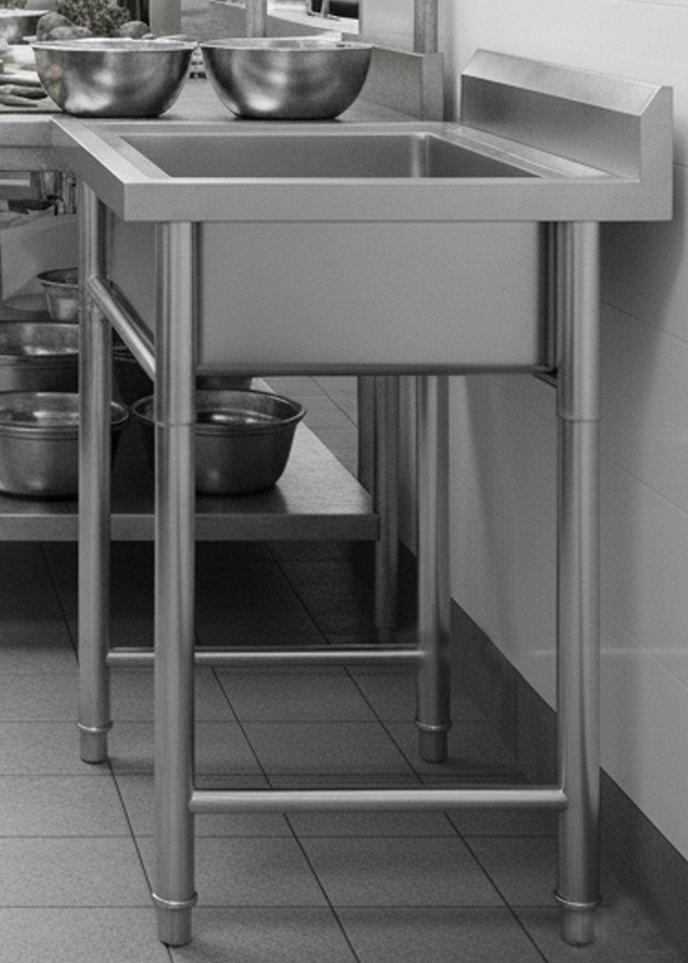 Lavafondo de Acero Inoxidable Joytek 60x60x90 cm-6