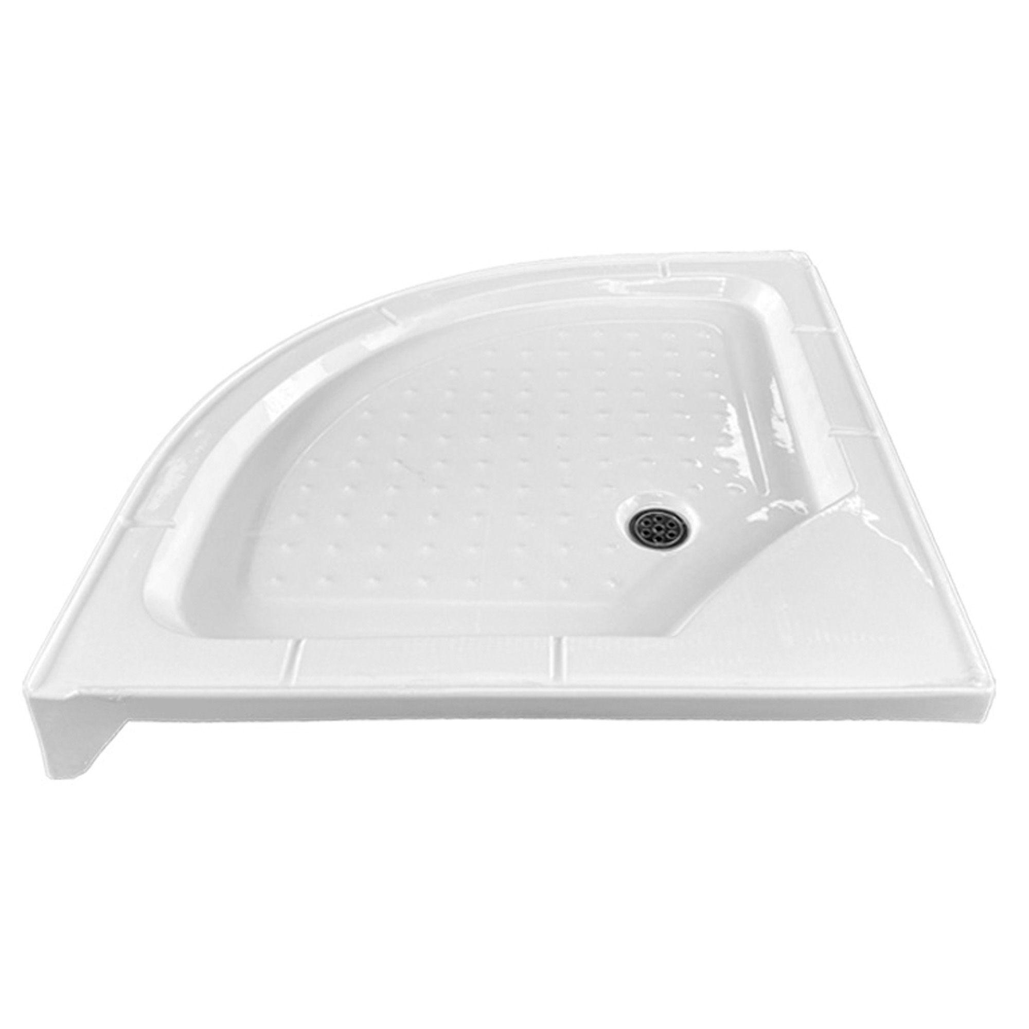 Receptáculo para Ducha Curvo Joytek 90x90x13 cm-2