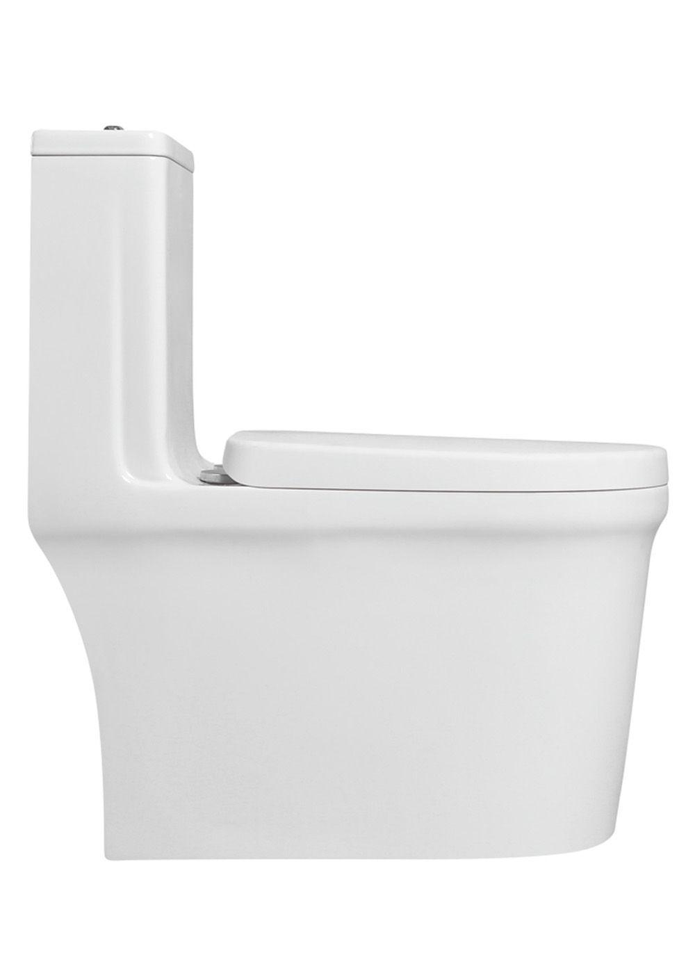 WC One Piece Premier 2051 Joytek Descarga a Piso 30 cm Blanco-4