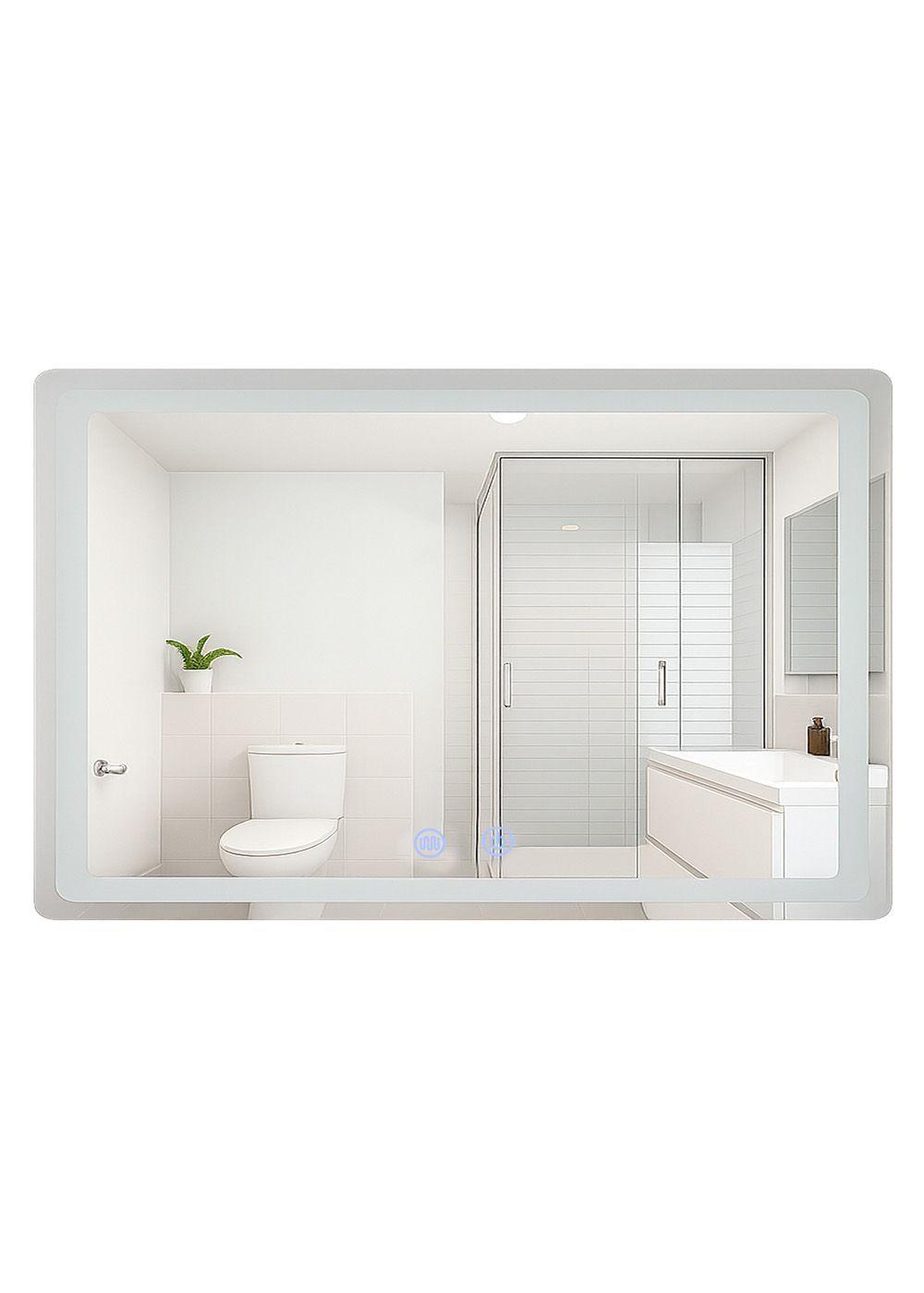 	
Espejo Rectangular Touch con Luz Led 3 colores 100 x 70 cm-3
