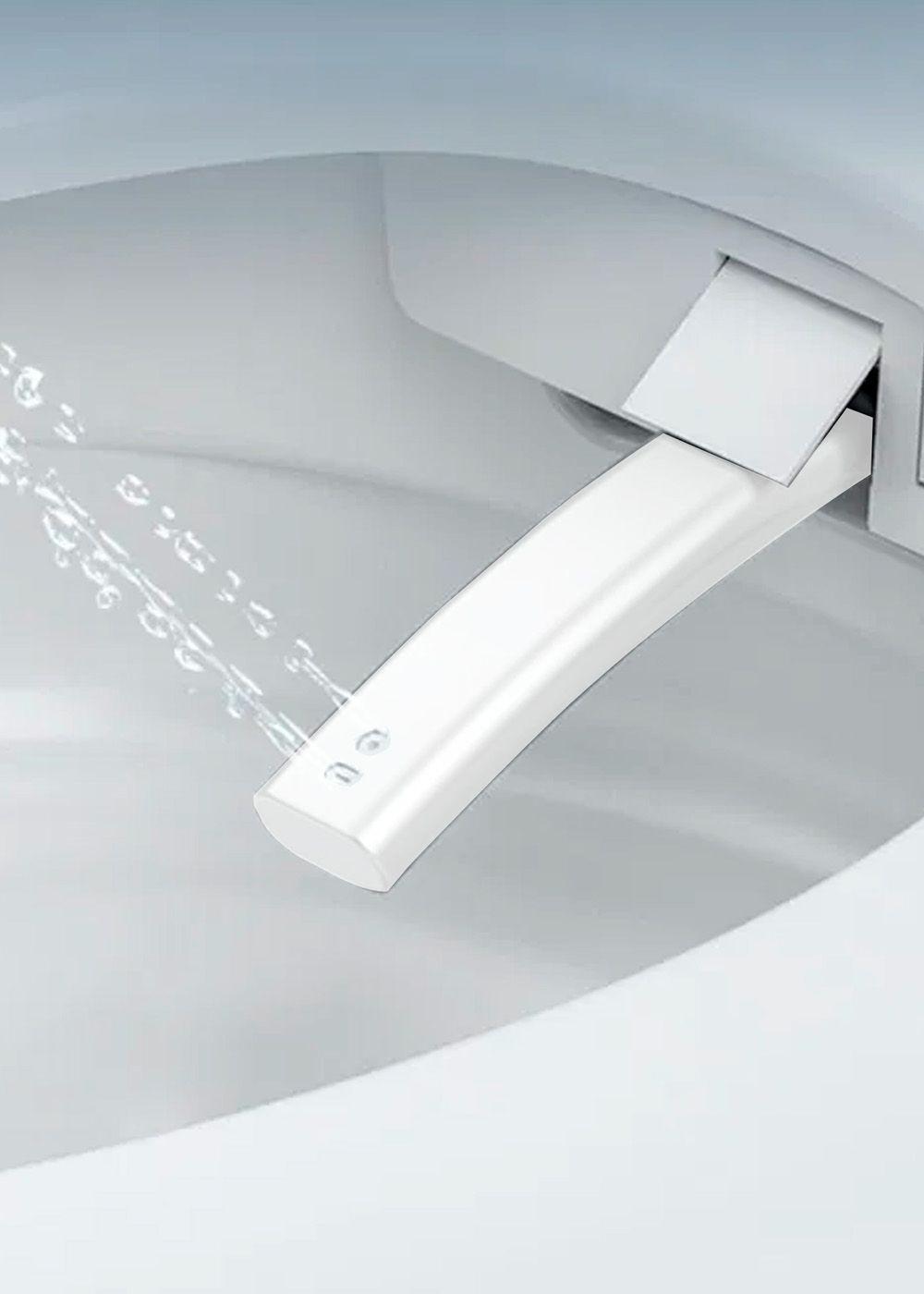 WC Inodoro Inteligente Apertura/Cierre Automático Descarga a Piso 30 cm-4