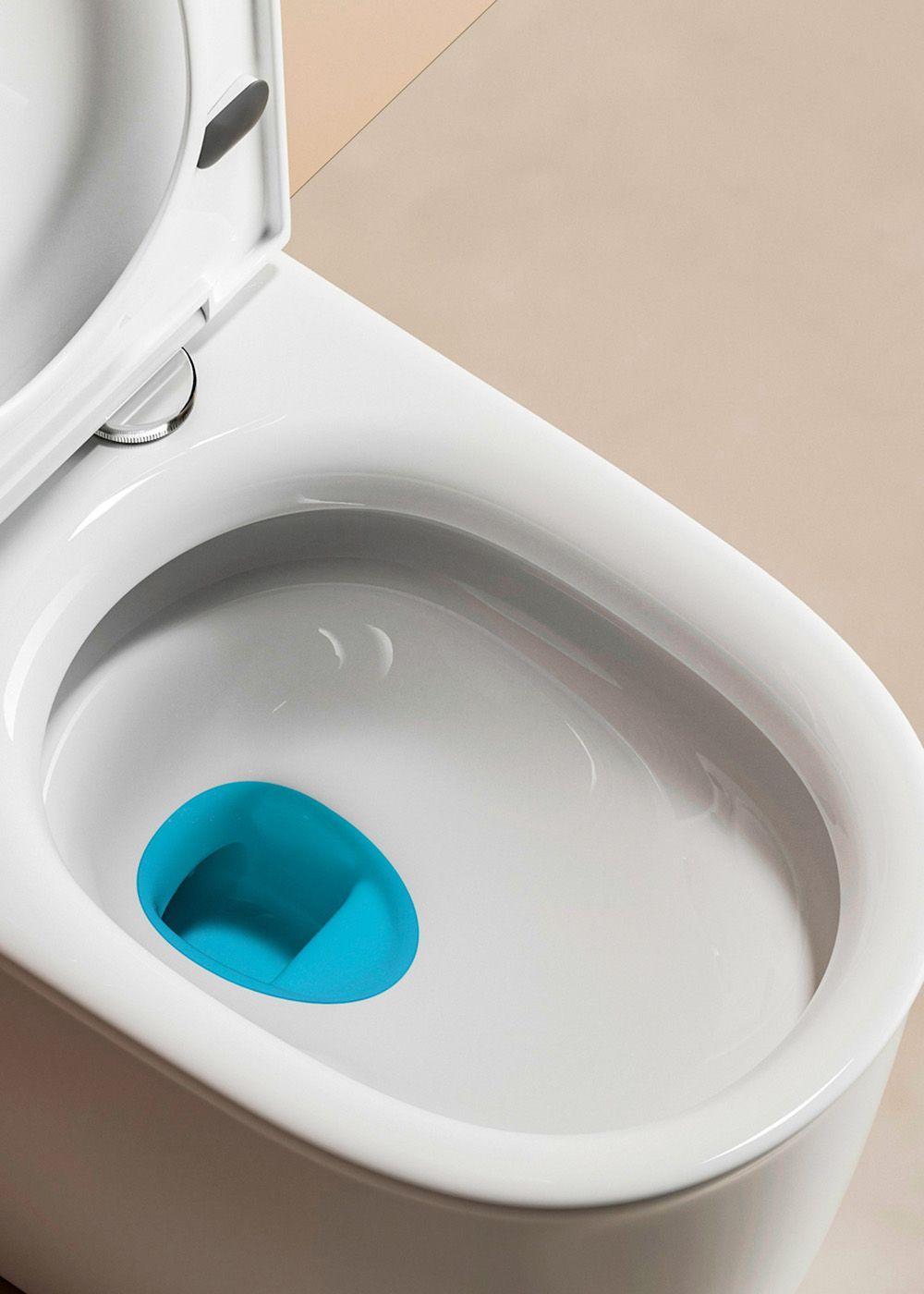 WC One Piece Design 2045 Joytek Descarga a Piso 30 cm Blanco-4