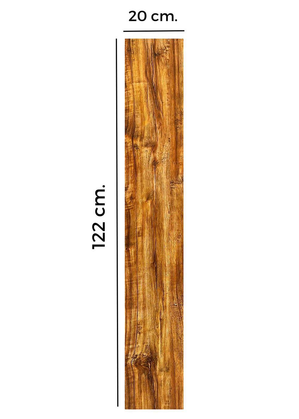 Piso Flotante 8 mm Caoba 122x20 cm / 2.44 m2 (1 Caja 10 Uni)-2