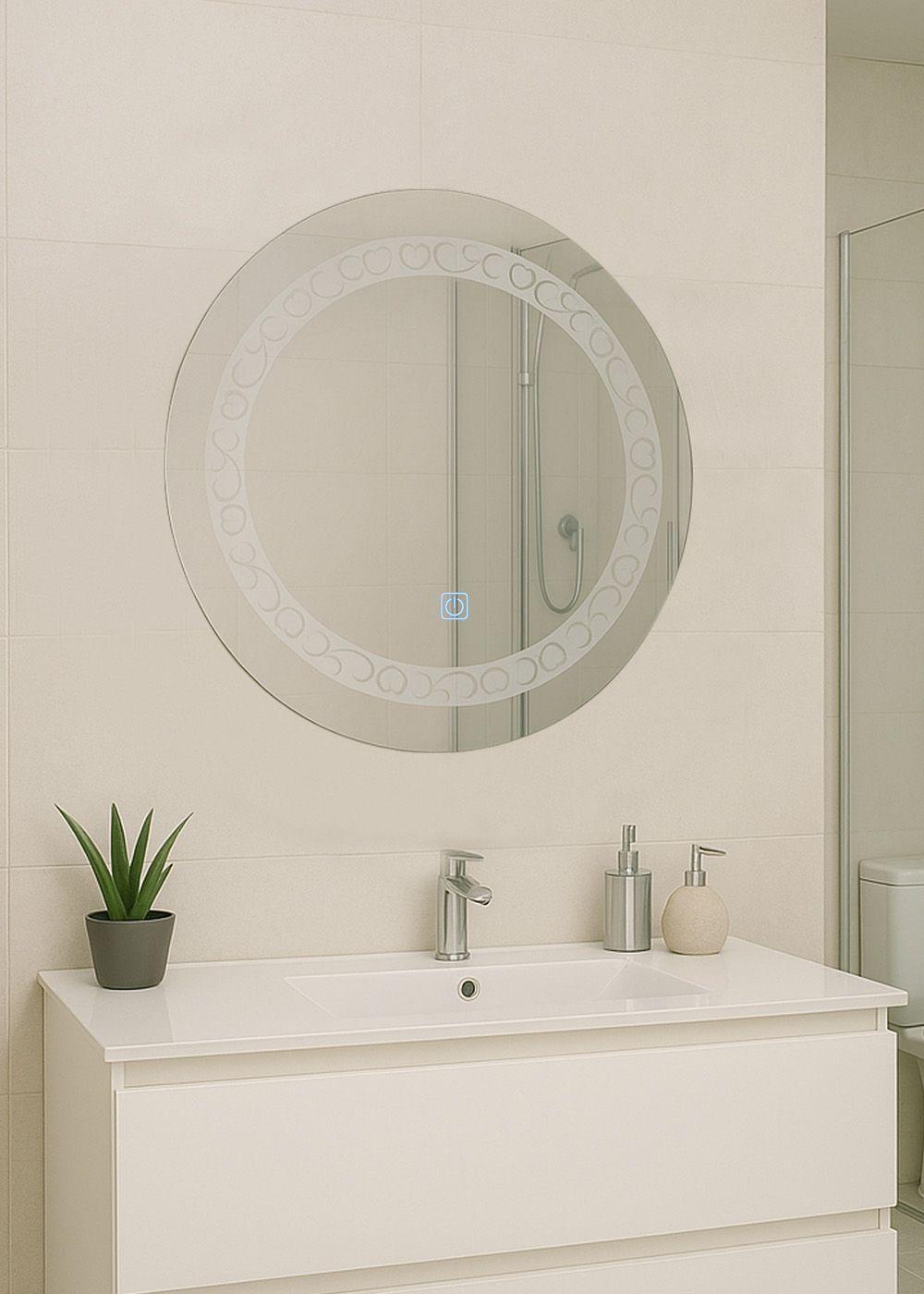 Espejo LED Joytek Redondo de 60 cm de Diámetro-6