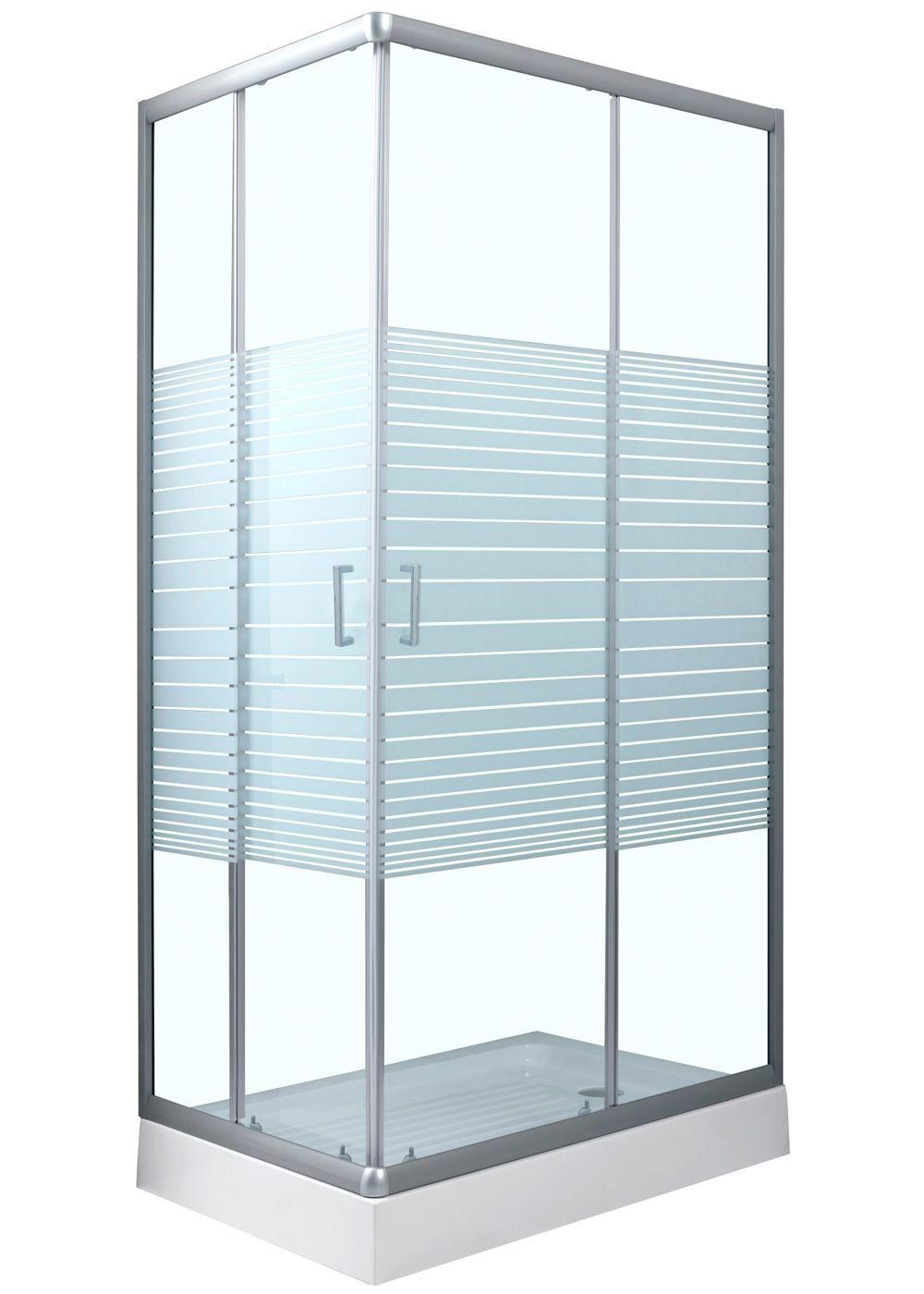 SHOWER DOOR 110X70 RECTANGULAR STRAVA BLANCO-0