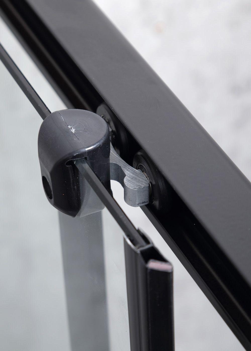 Shower Recto Style Negro 70x70x185cm (Incluye Receptáculo)-6